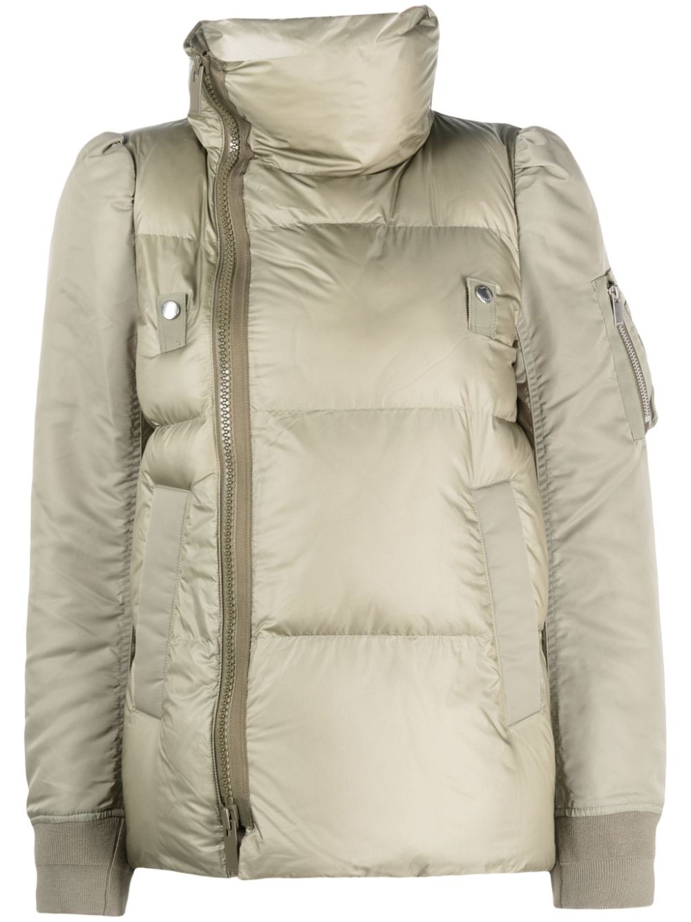 high-neck padded jacket - 1