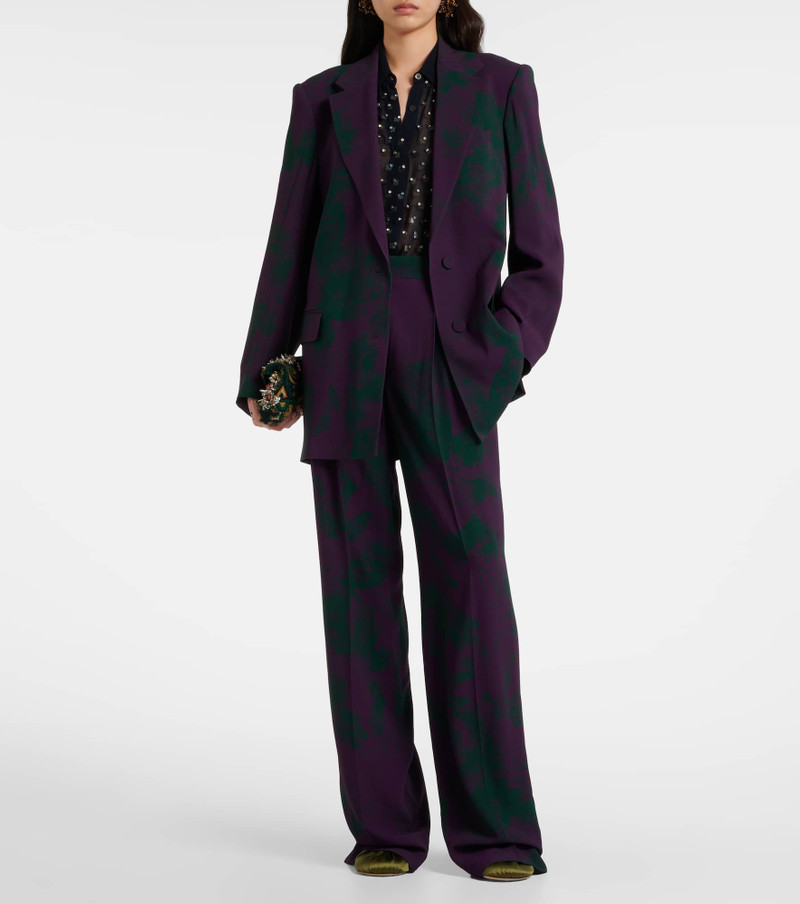 Dries Van Noten Printed blazer outlook