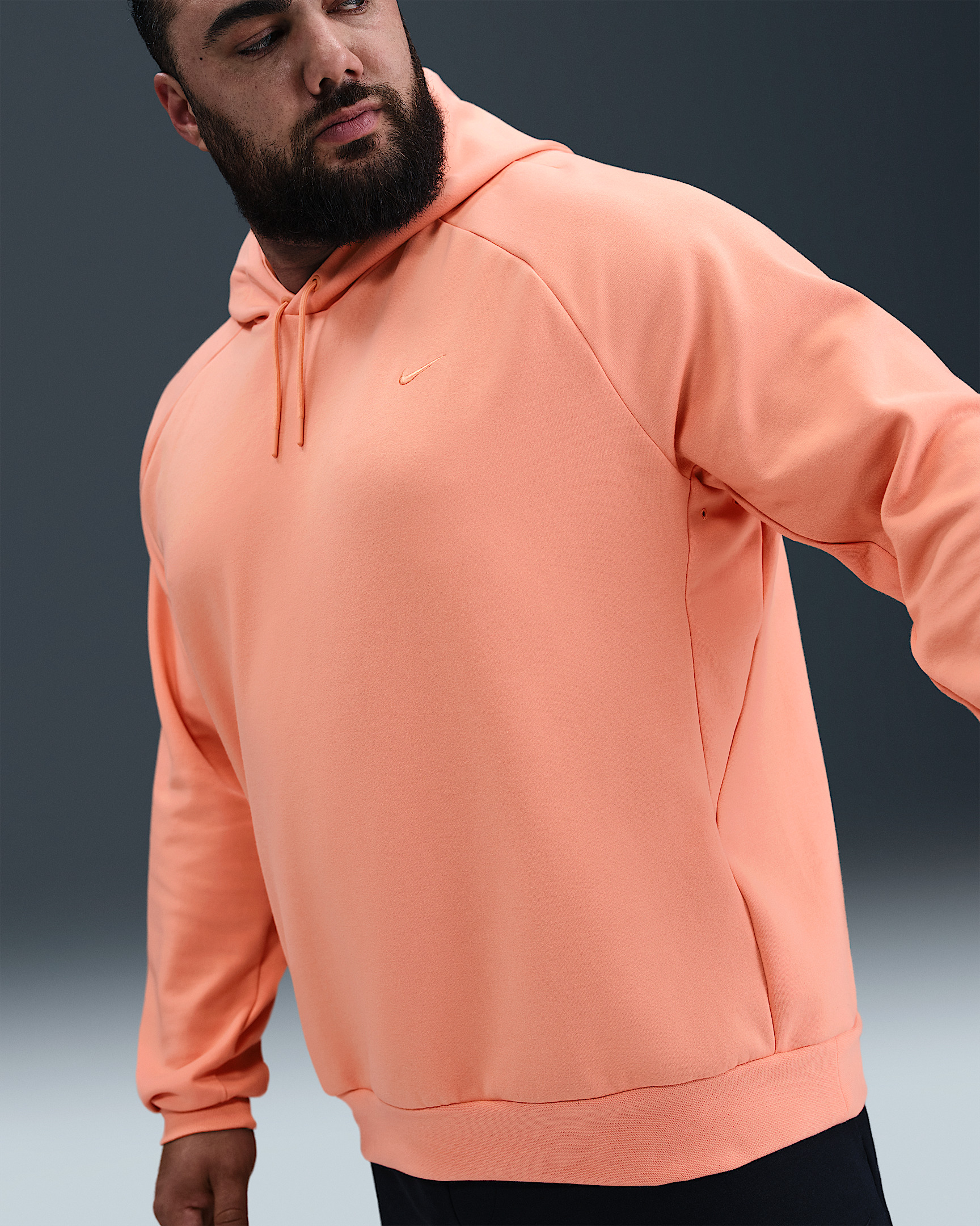 Nike Primary Fleece Men's Dri-FIT UV Pullover Performance Hoodie - 10