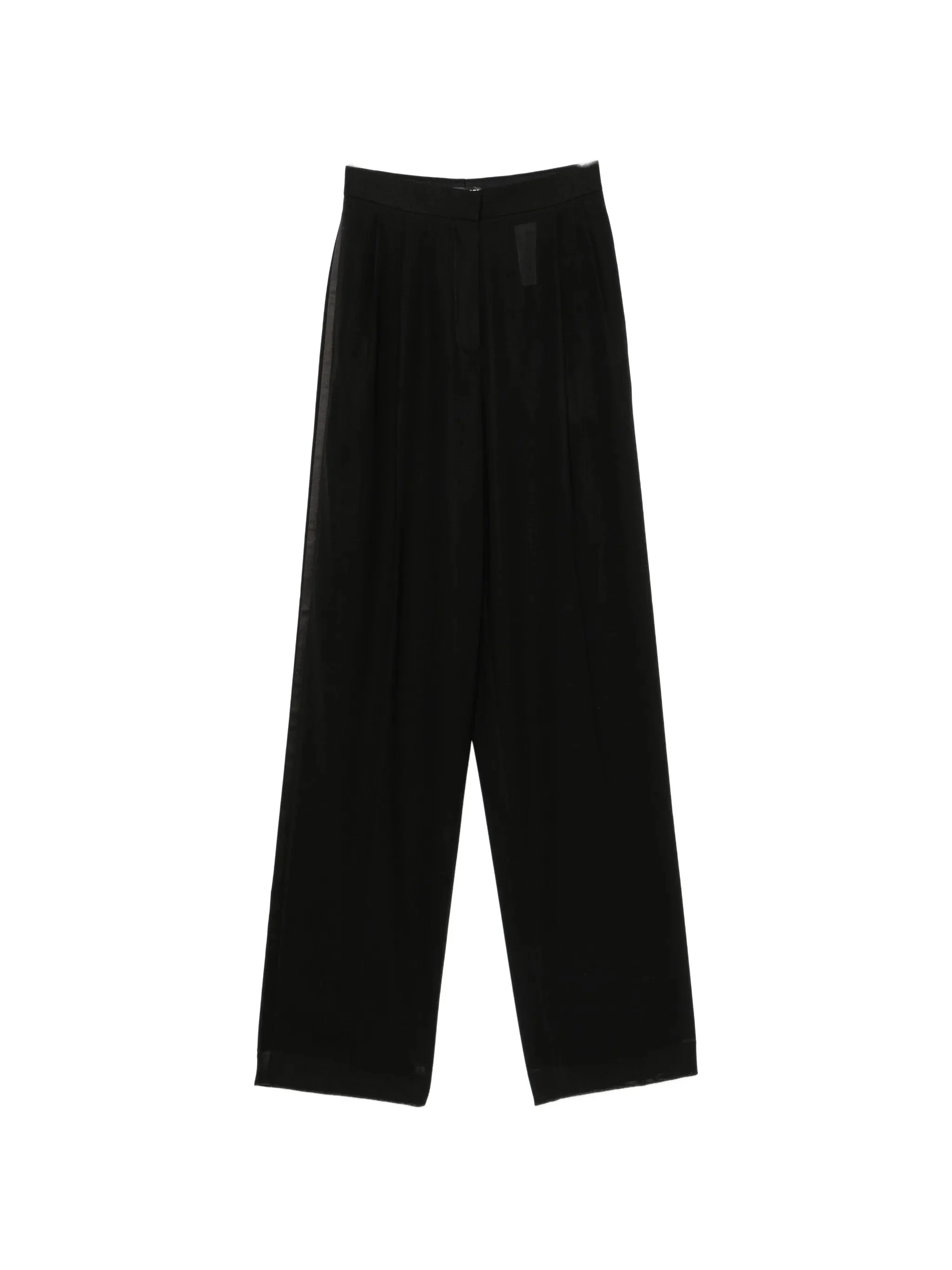 Tom Ford Satin-trimmed Pleated Trousers - 1