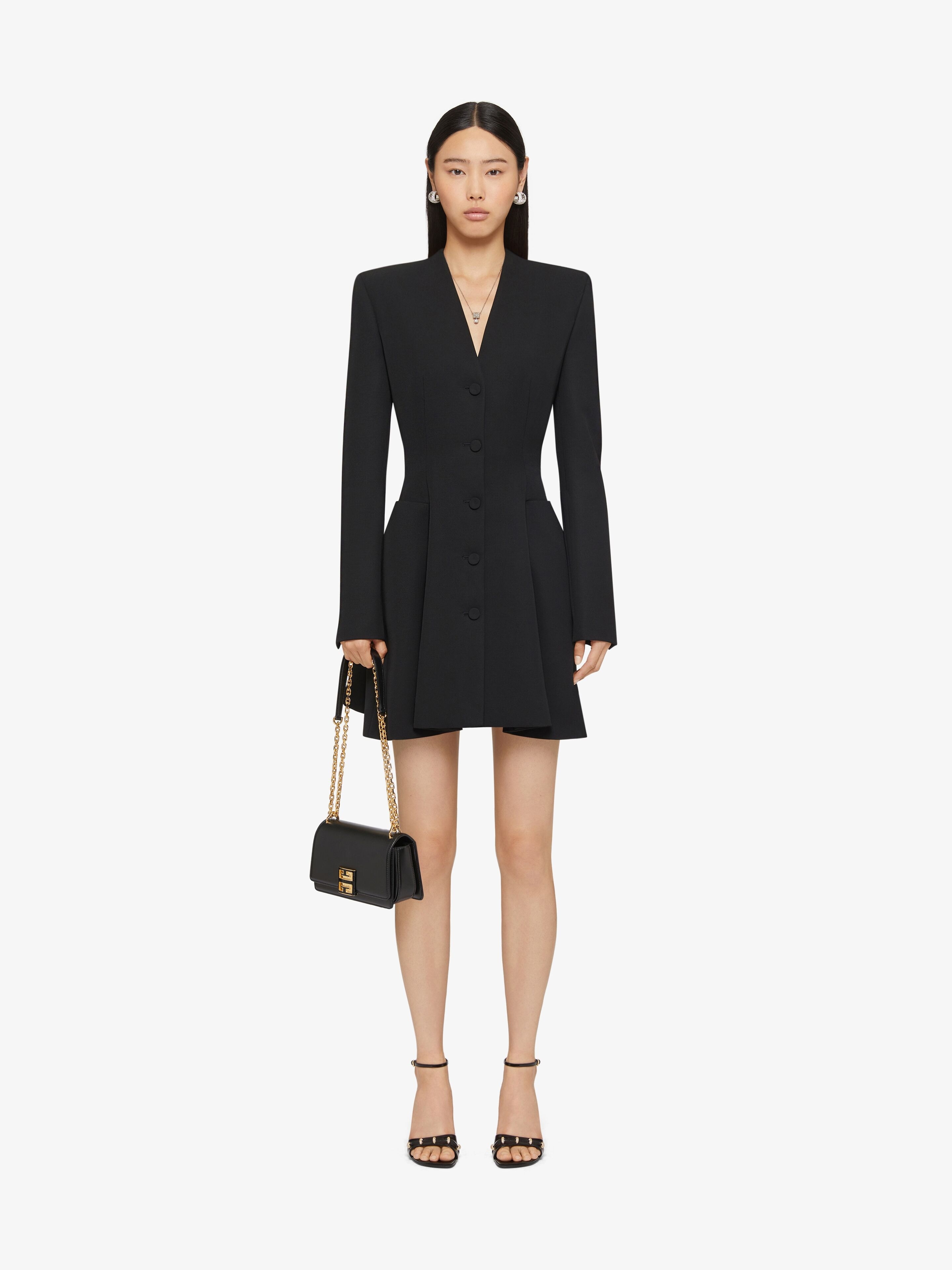 TAILORED DRESS IN WOOL - 2