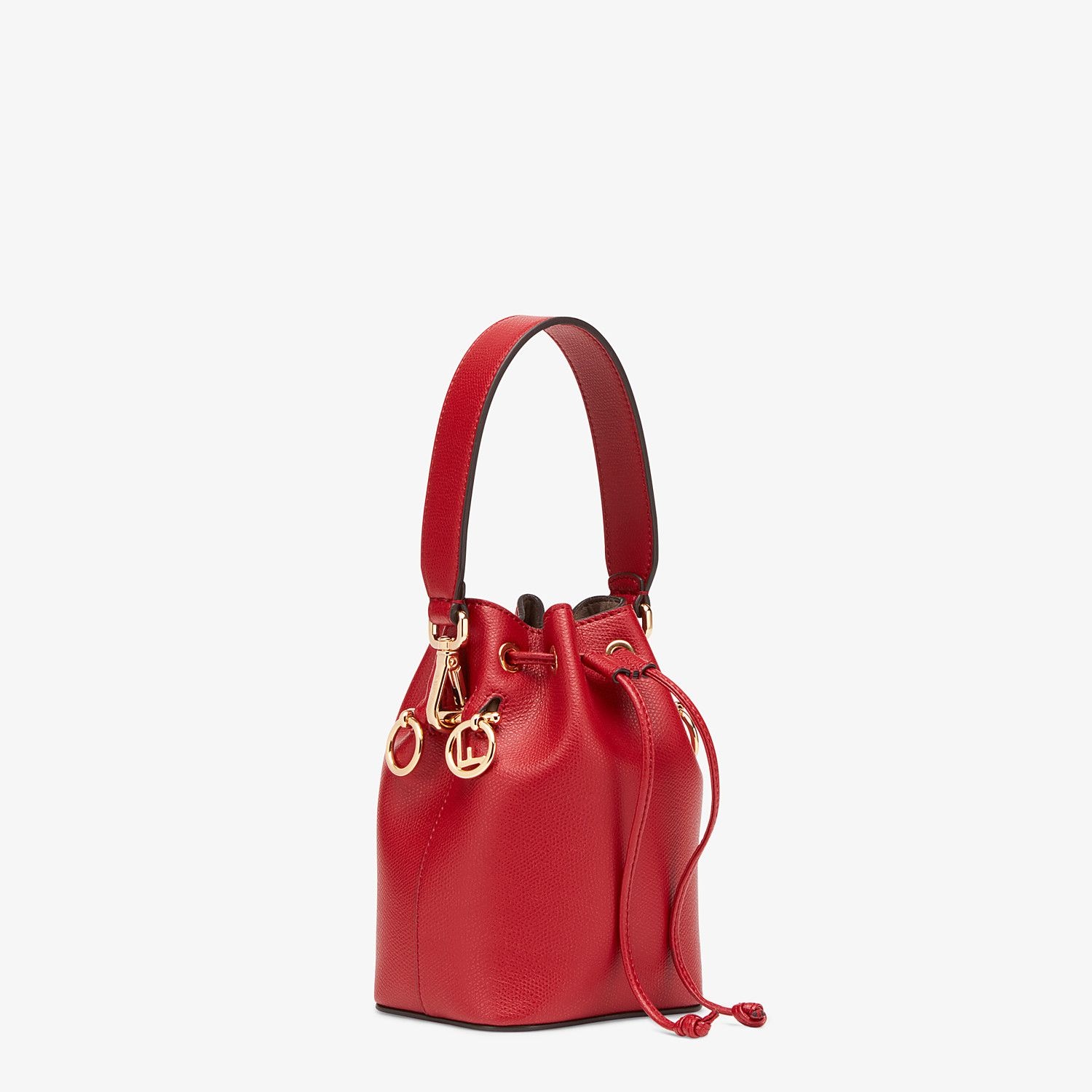 Red leather mini bag - 2