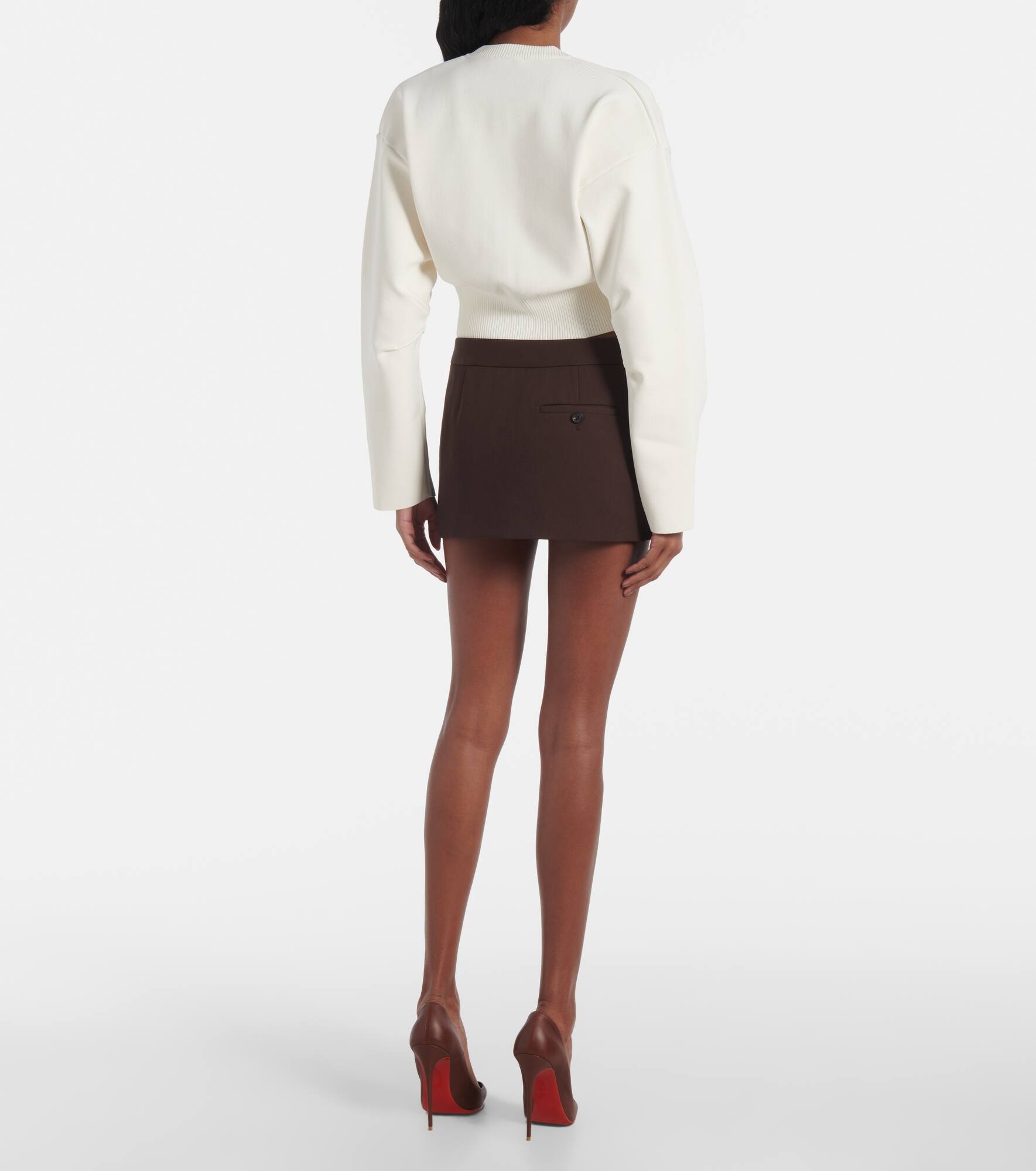 Cropped cardigan - 3