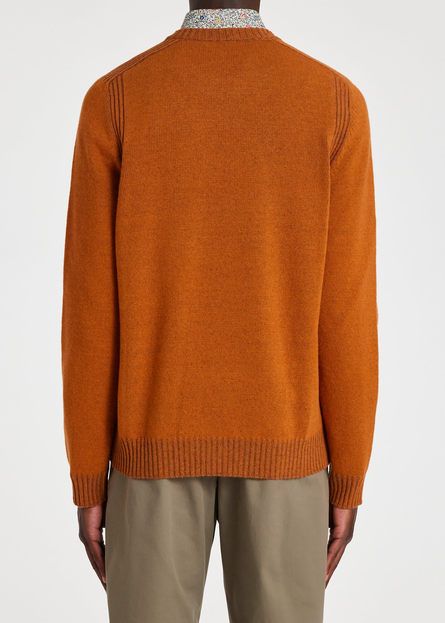 Lambswool Crew Neck Sweater - 4