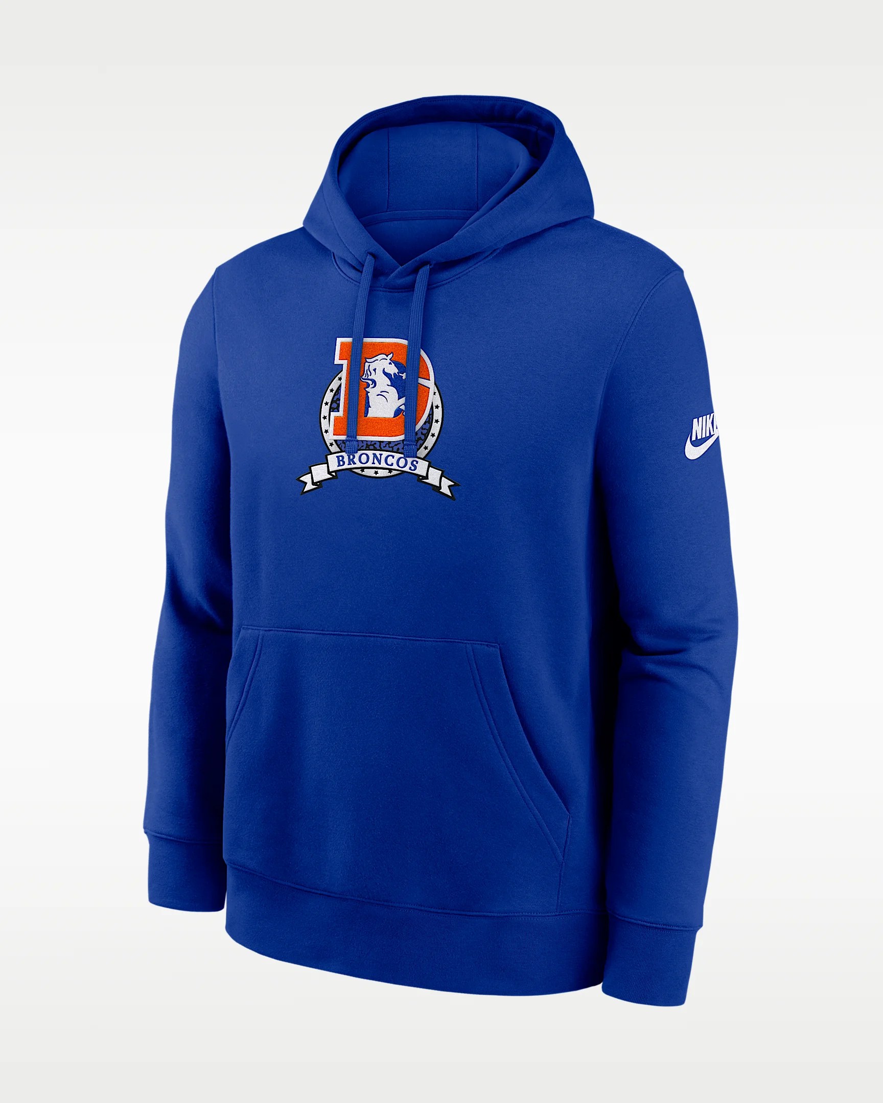 Denver Broncos Rewind Club Men's Nike NFL Pullover Hoodie - 1