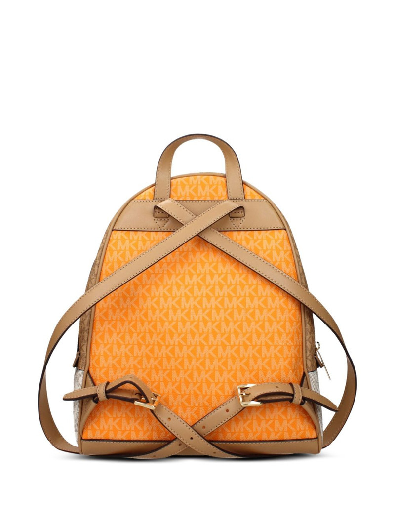 MICHAEL KORS monogram colour-block backpack outlook