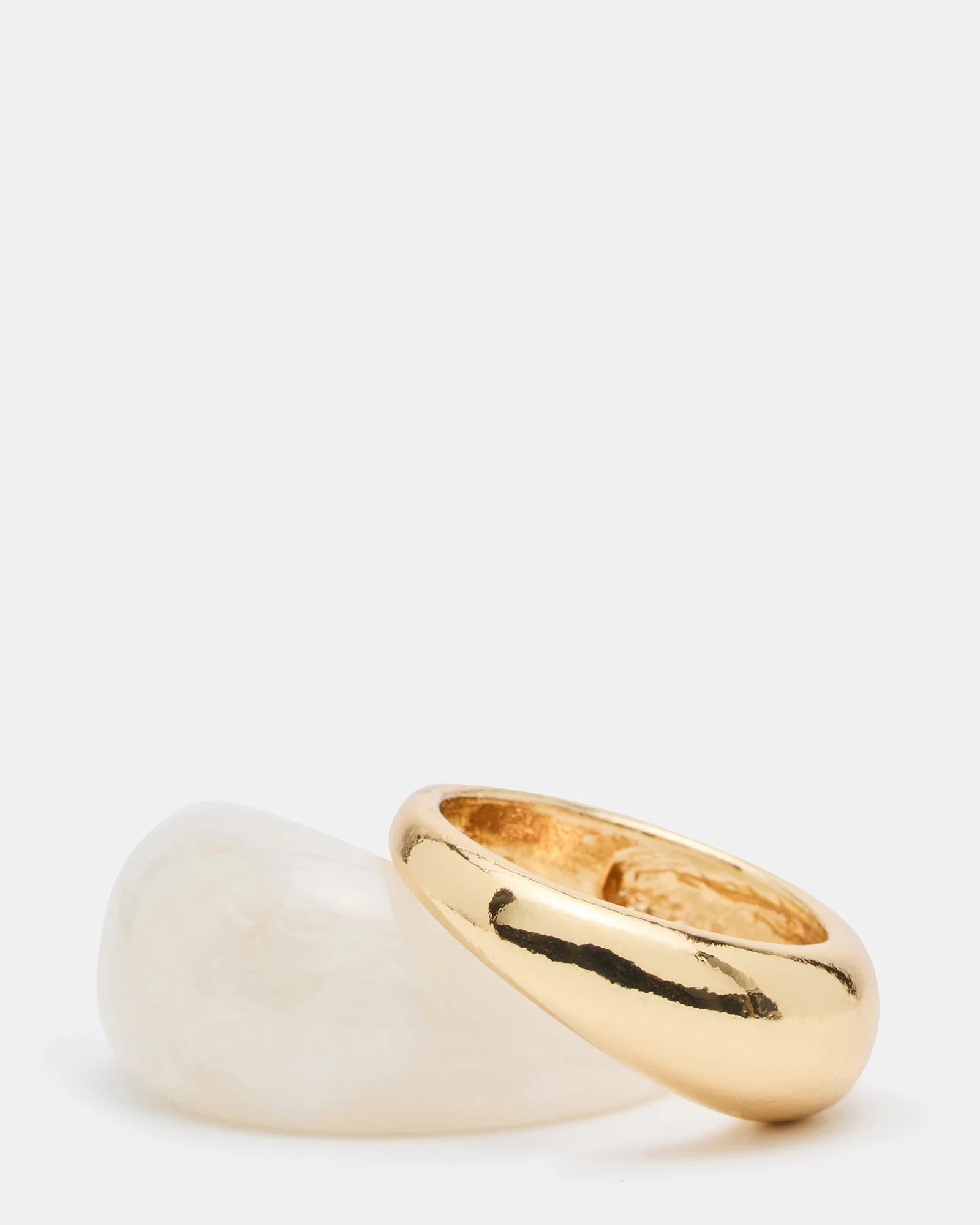 RESIN RING SET NATURAL - 1