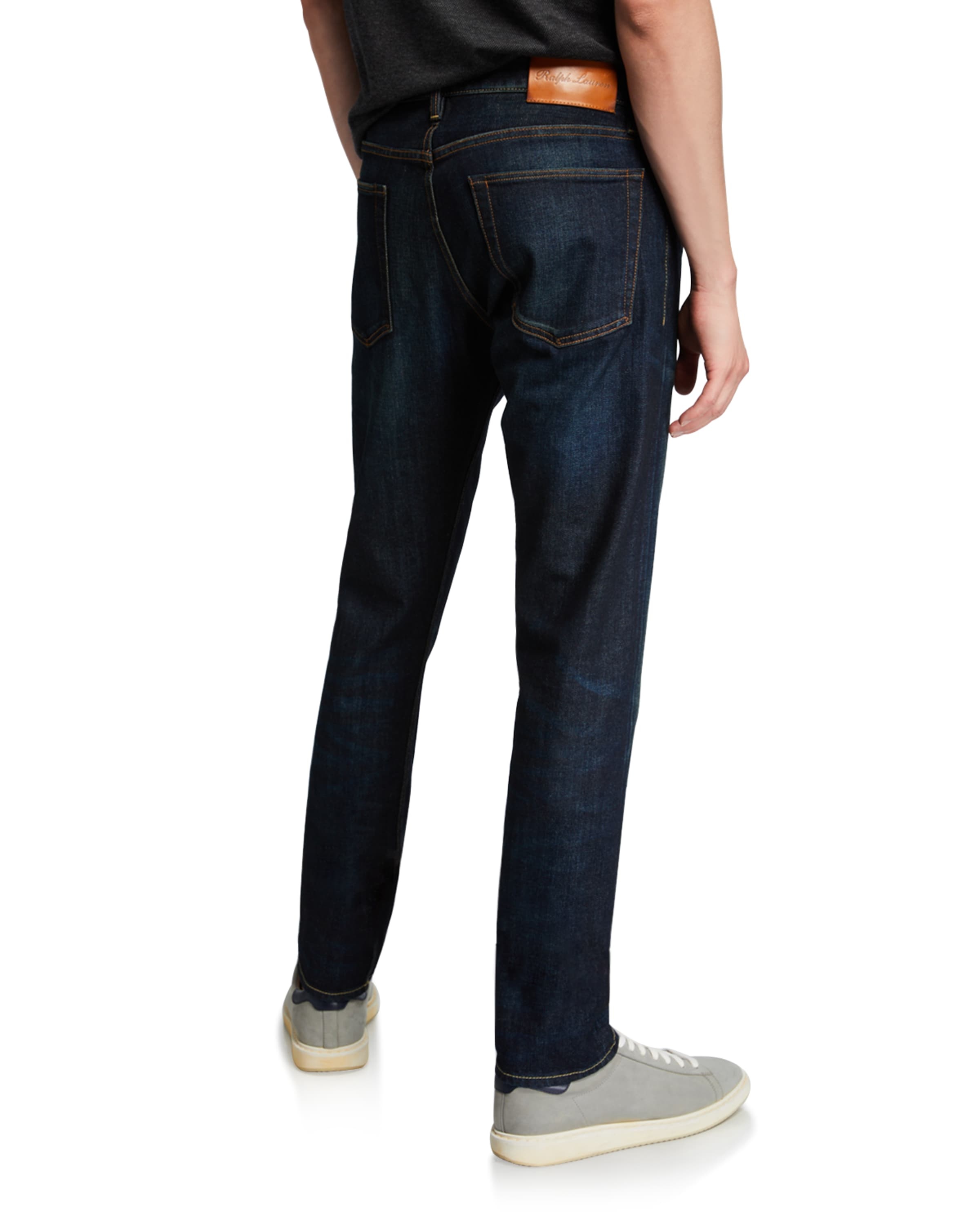 Men's Straight Denim Jeans - 1