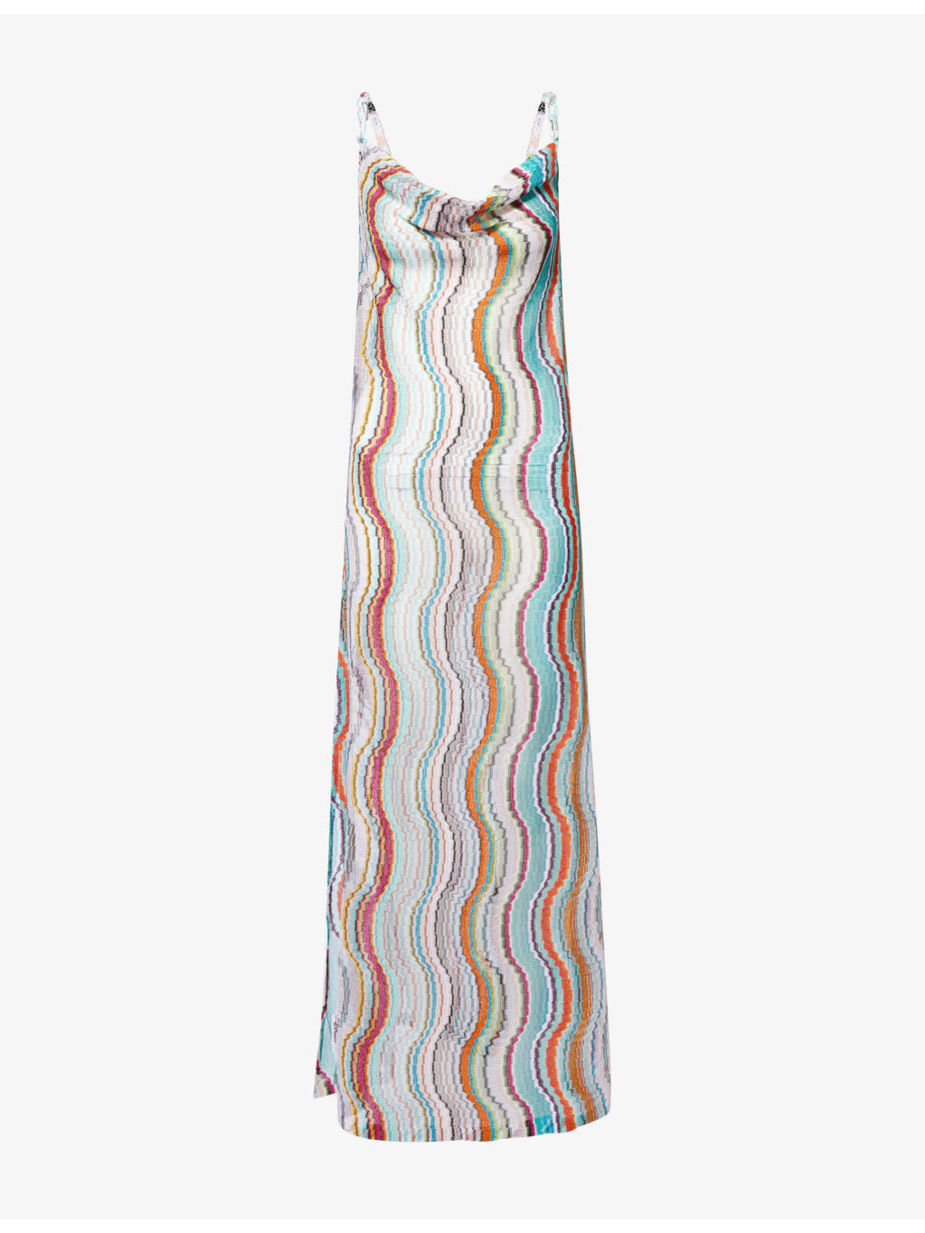Miss Wave Lurex Knitted Maxi Dress - 1