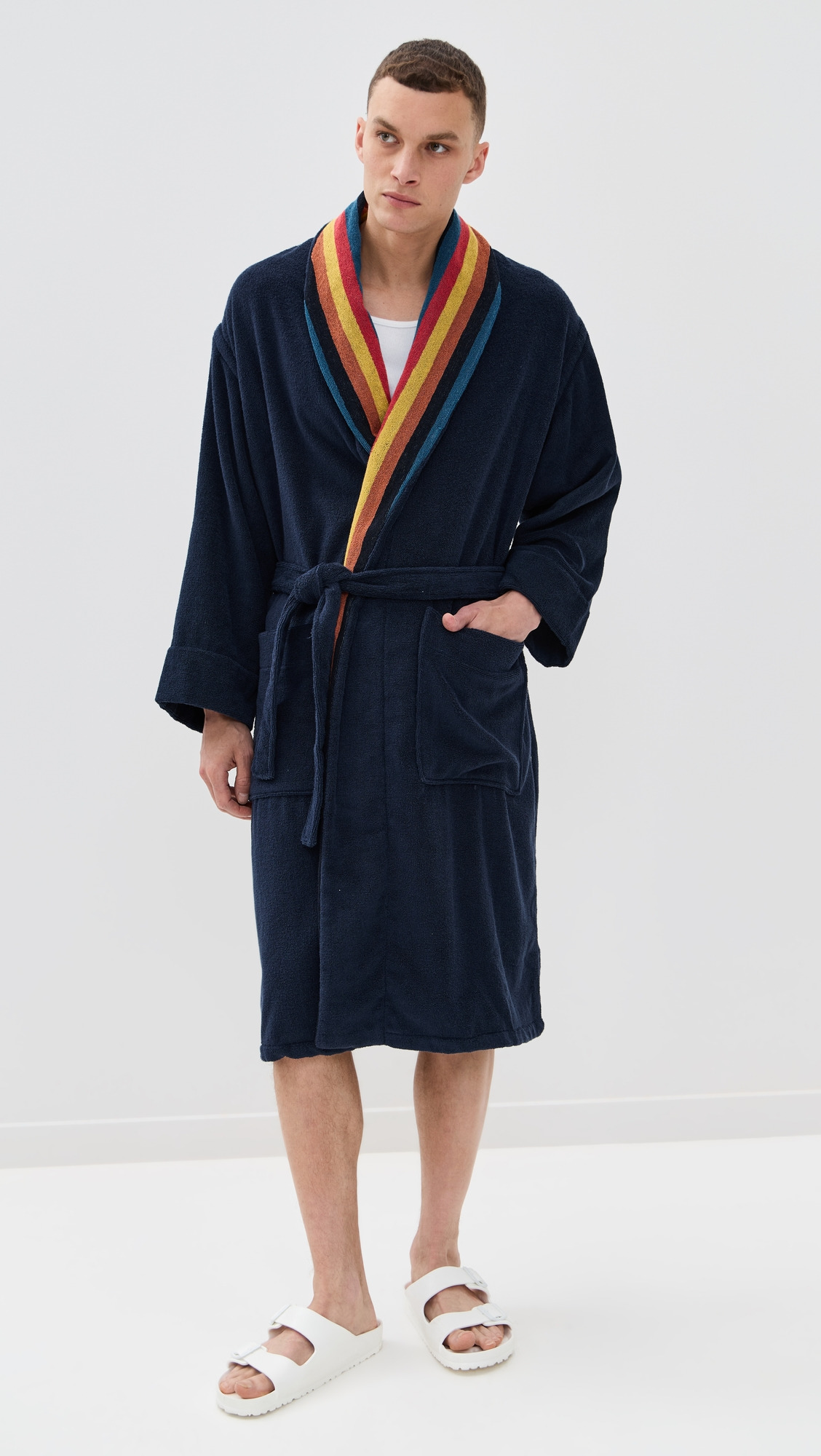 Multi Stripe Robe - 1
