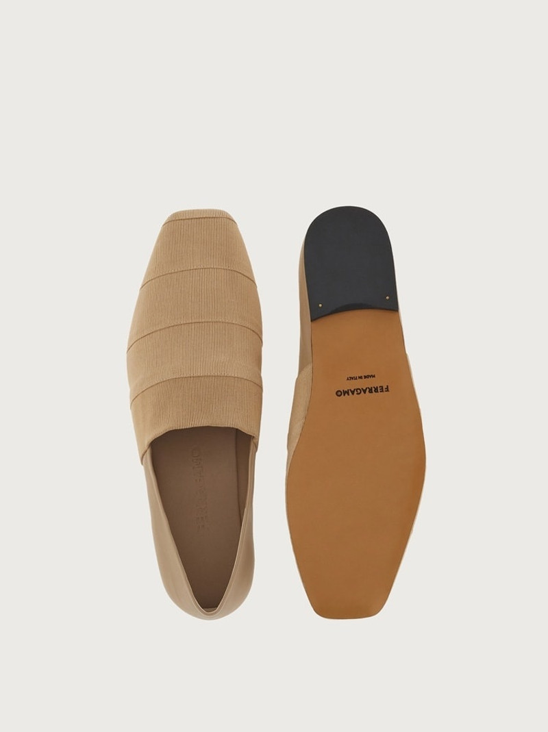 GROS-GRAIN MULE LOAFERS 6