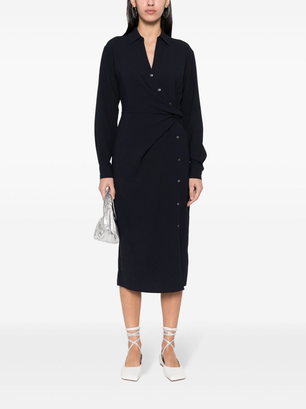 Wright wrap midi dress - 2