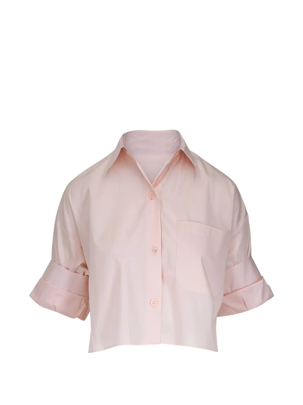 cuffed blouse - 1