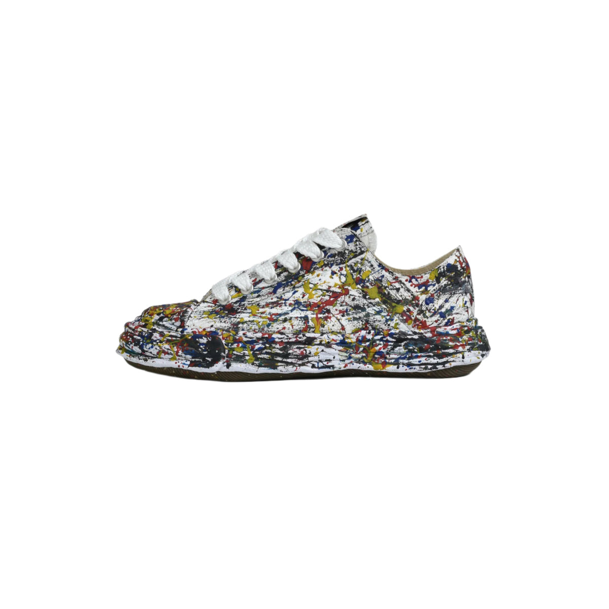 PETERSON 23 SPUTTERING LOW-TOP SNEAKERS (WHITE) - 2