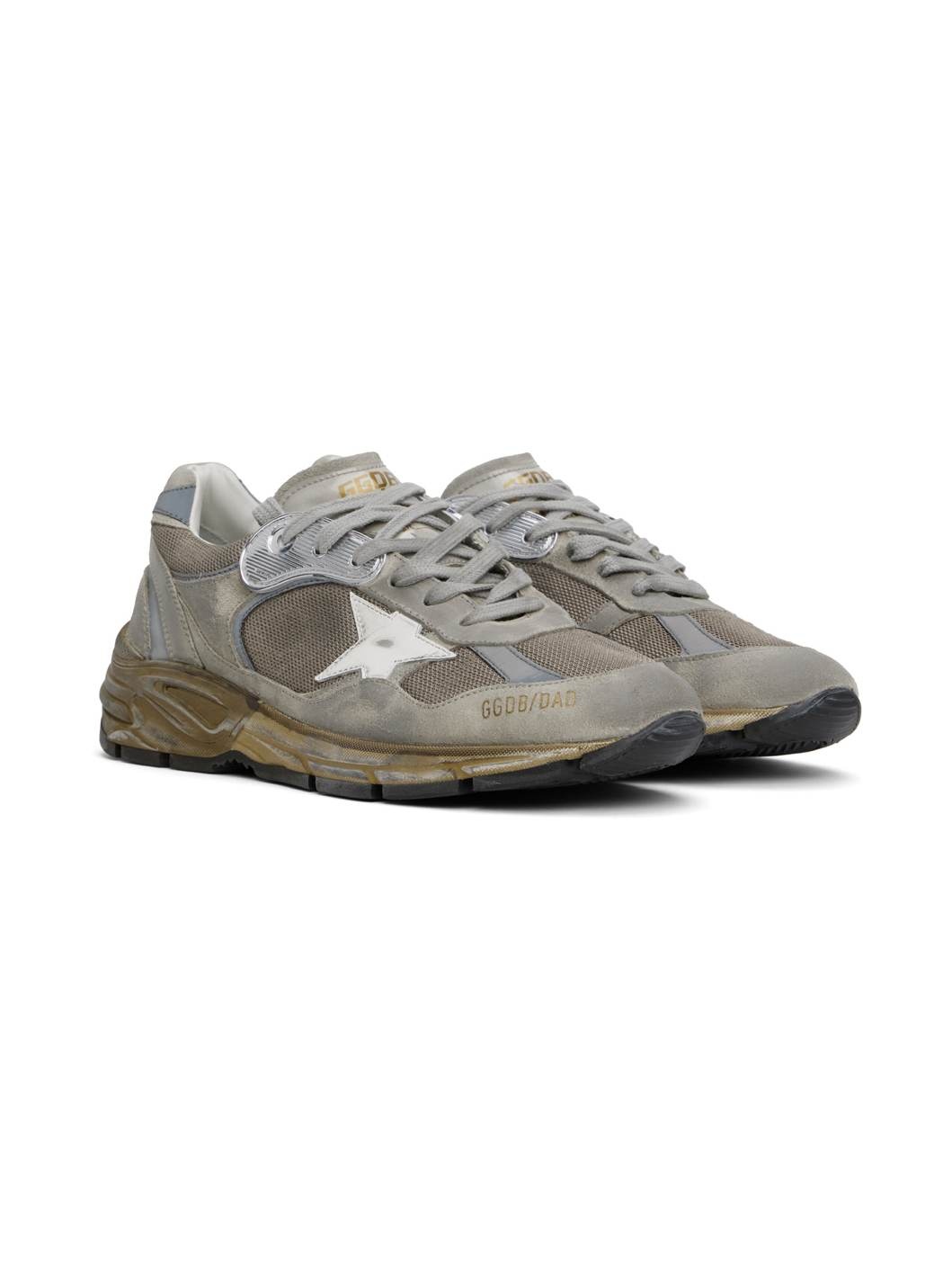 Taupe Running Dad Sneakers - 4