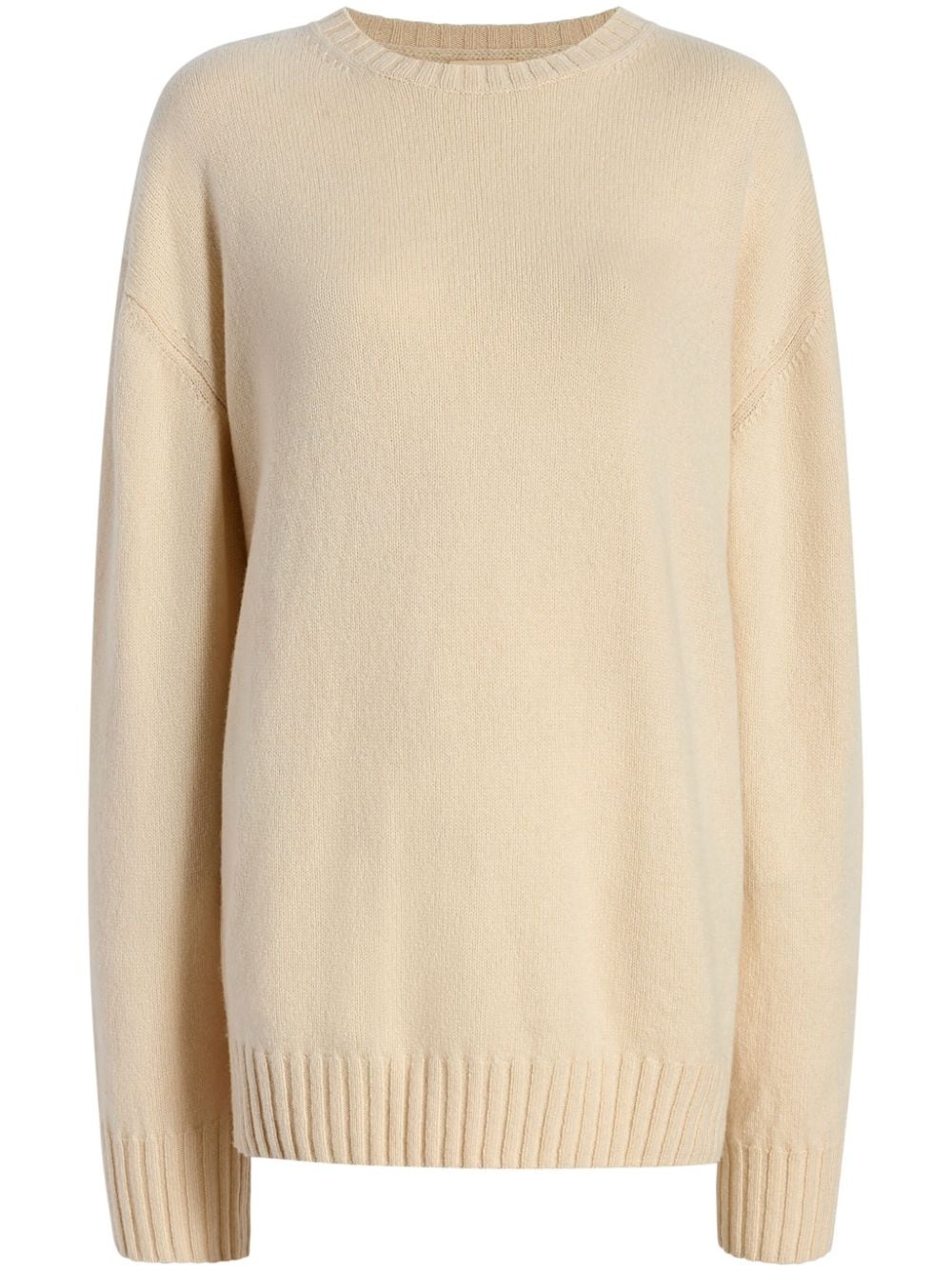 Camilla crew-neck cashmere jumper - 1