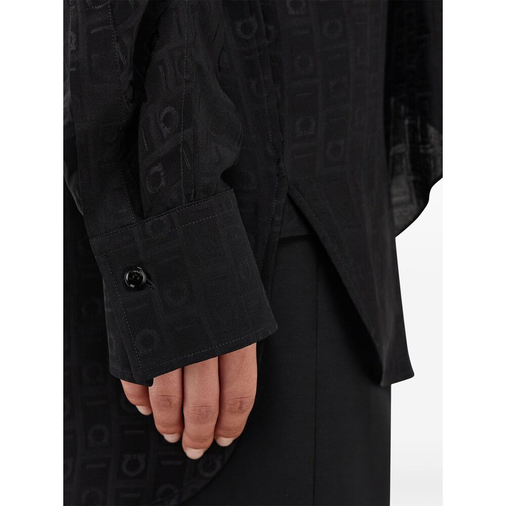 Ferragamo Black Tops - Blouses Women - 3