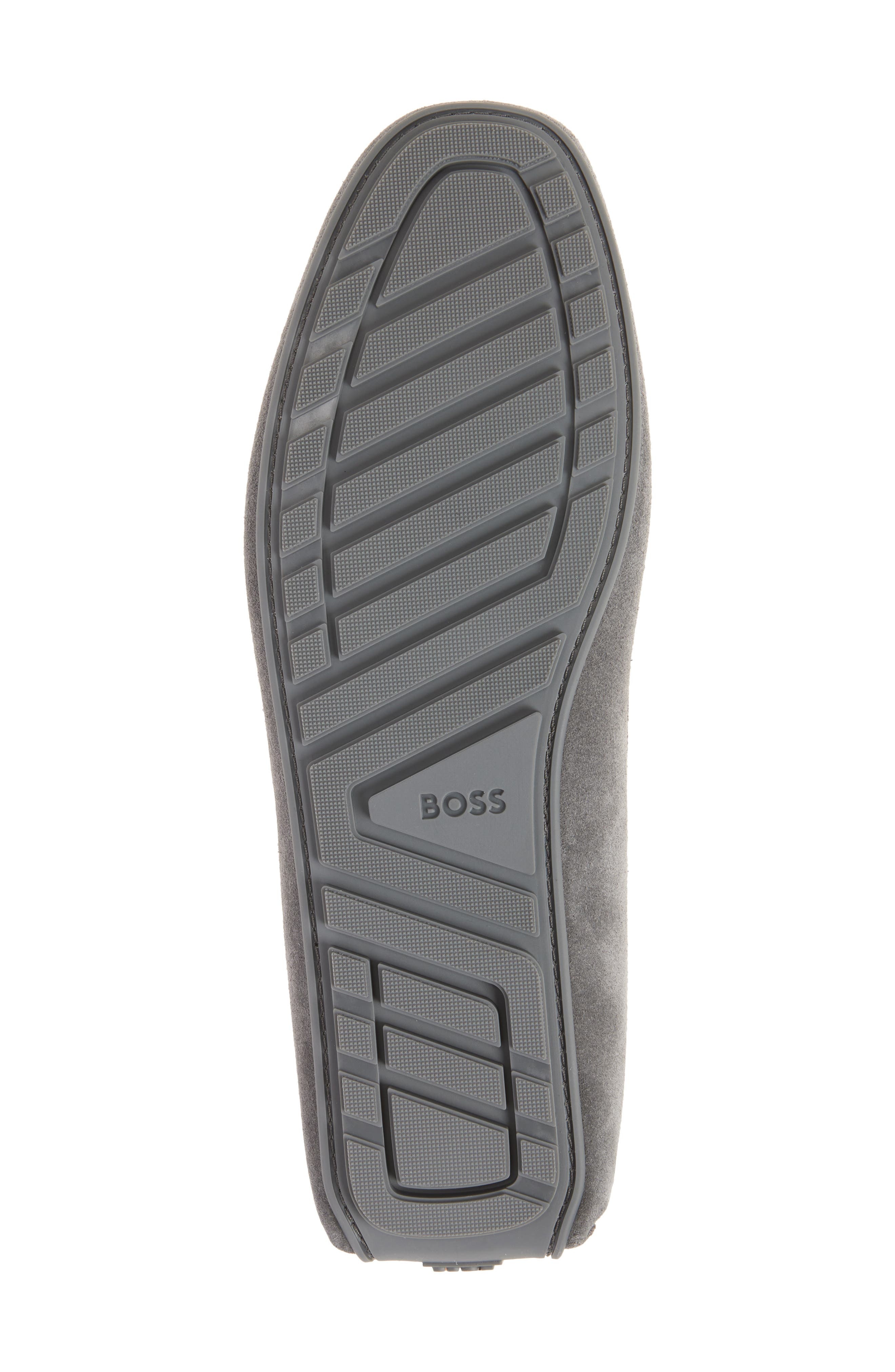 BOSS Noel Penny Loafer in Medium Grey at Nordstrom - 6