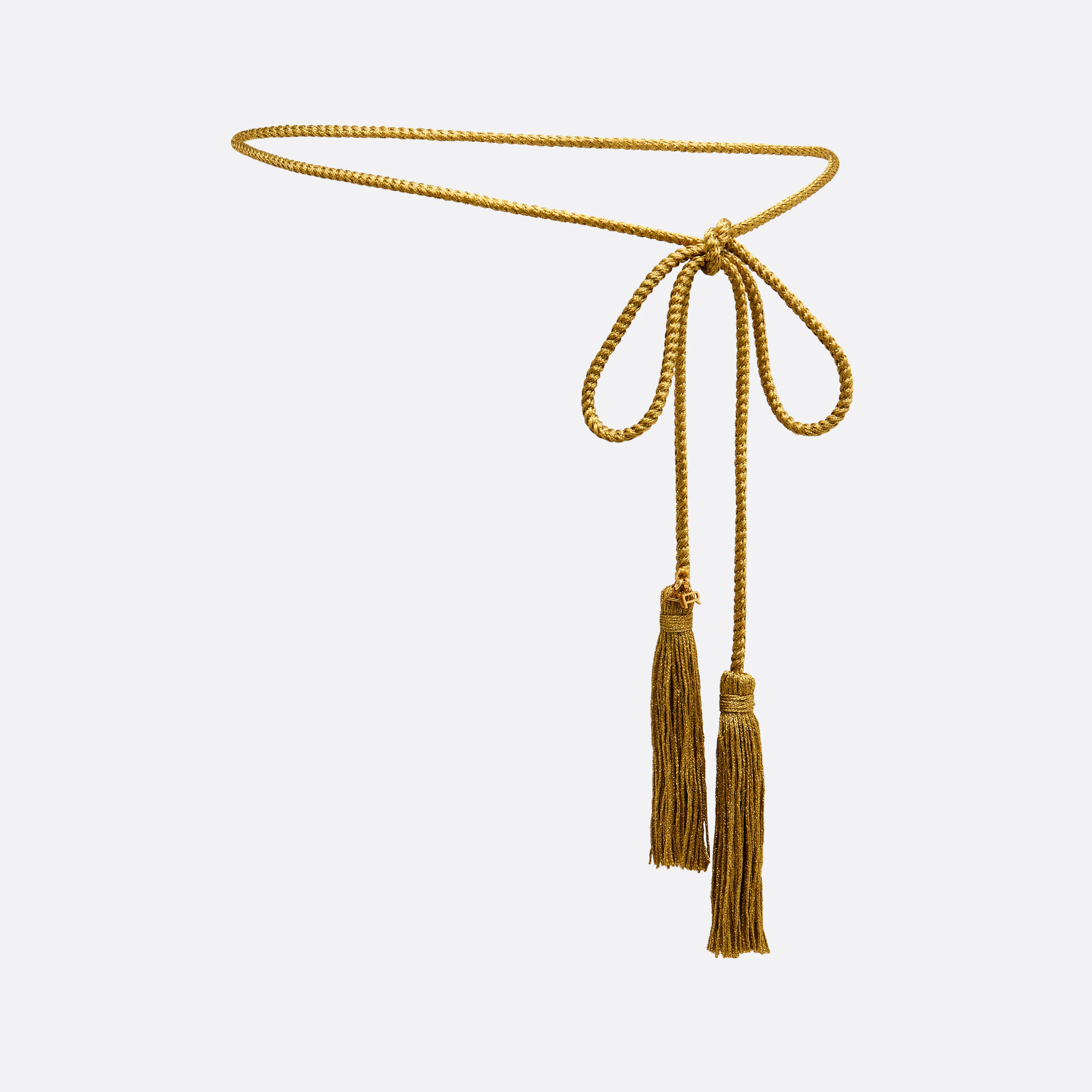 TORCHON BELT WITH TASSELS - 1