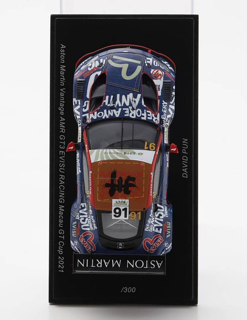 EVISU ASTON MARTIN GT3 MODEL CAR 1:43 7