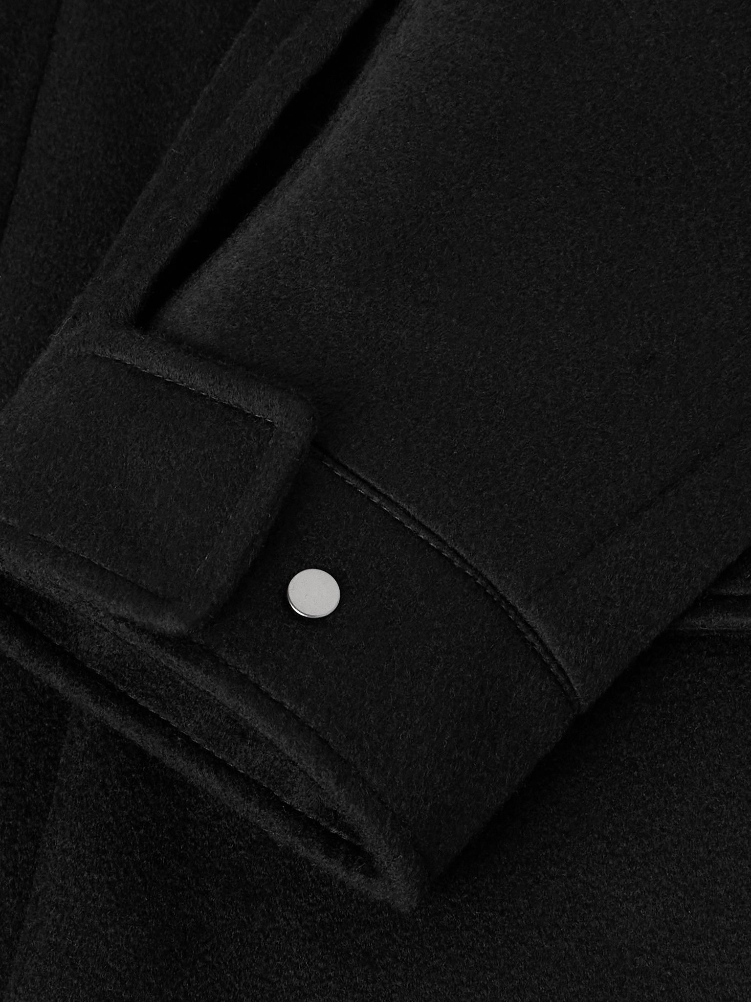 Vetta Oasi Cashmere Hooded Jacket Black - 5