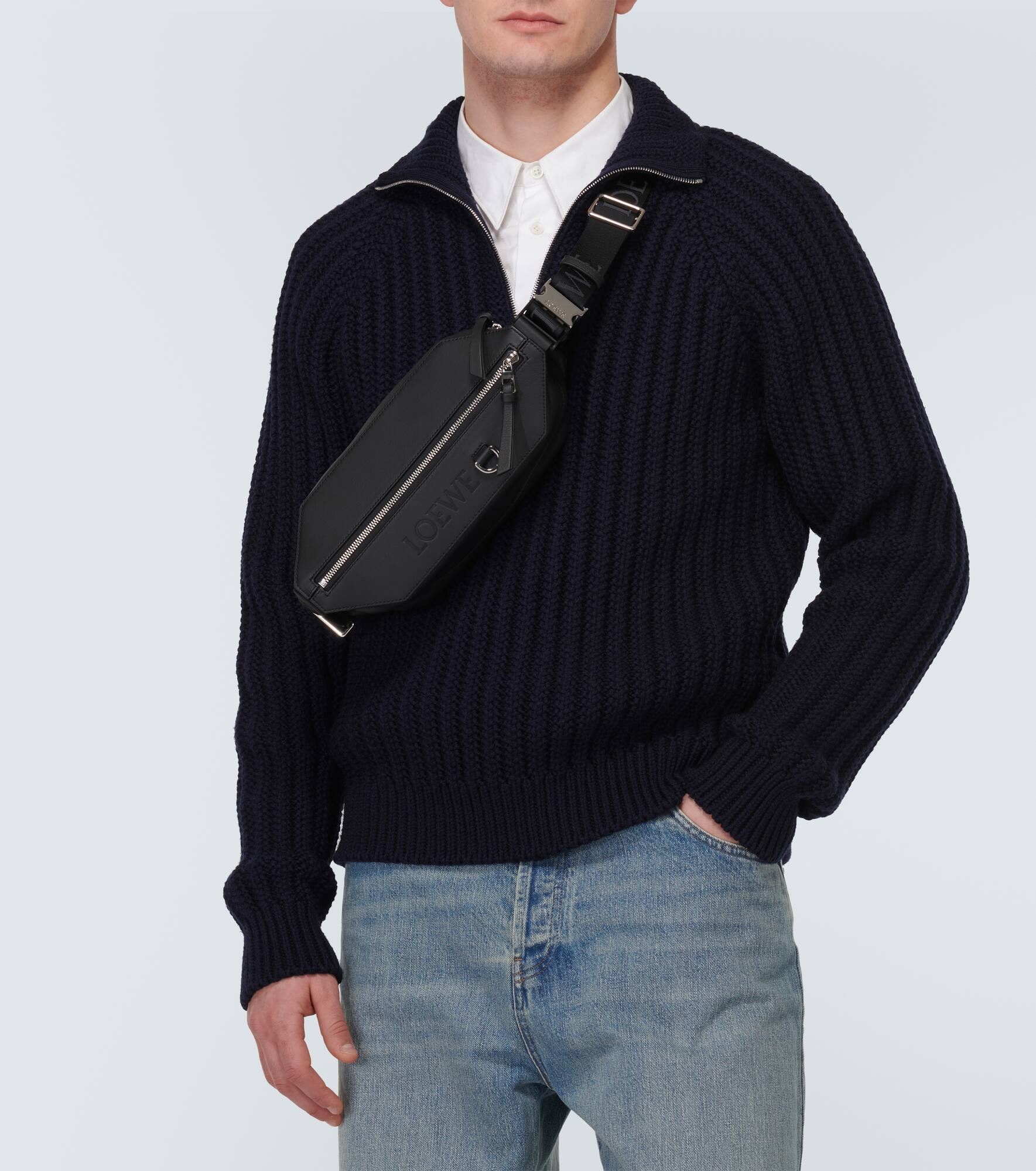 Leather belt bag - 2