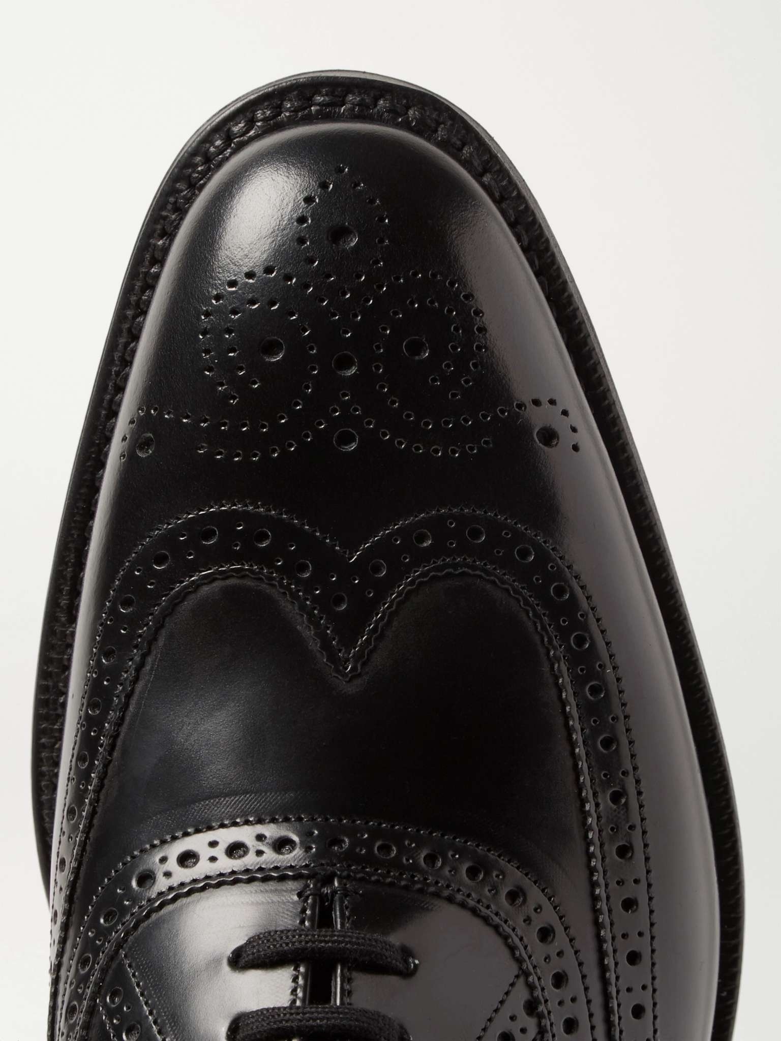 Berlin Leather Wingtip Brogues - 6