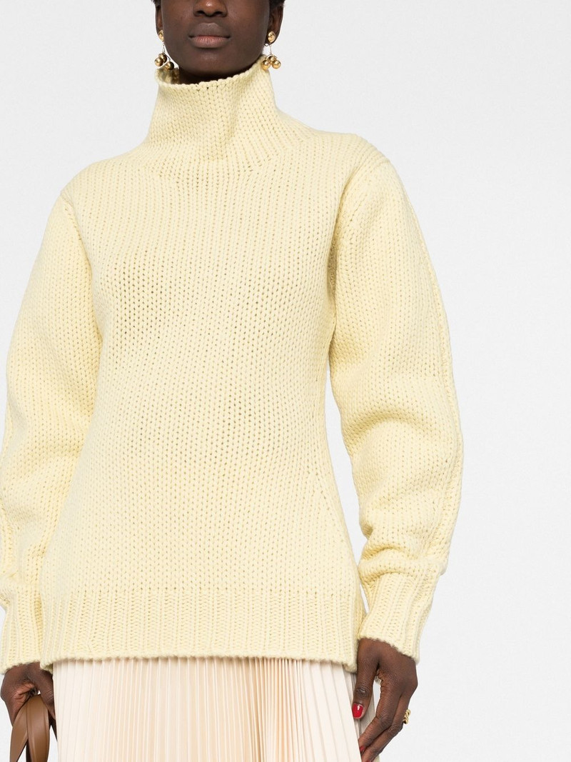 open back high-neck jumper 5