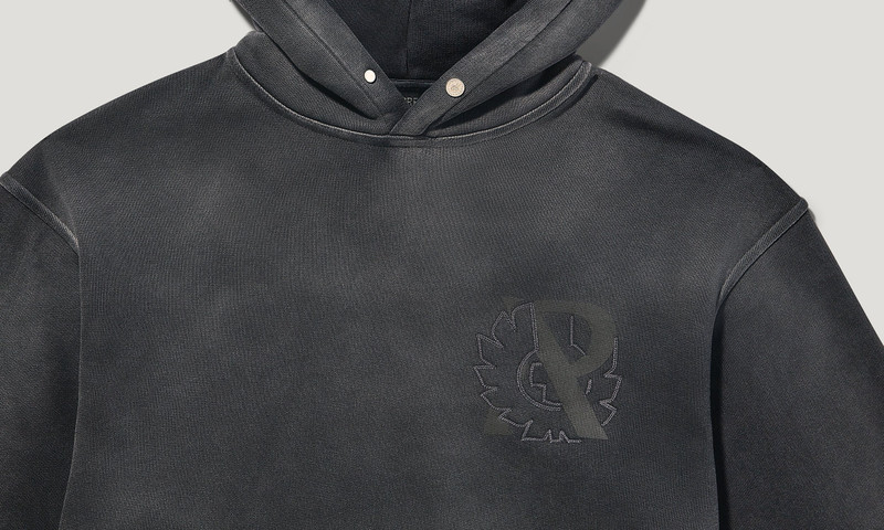 BELSTAFF X REPRESENT OUTLINE PHOENIX HOODIE 3