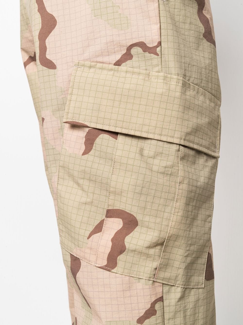 camouflage-print ripstop cargo trousers - 5