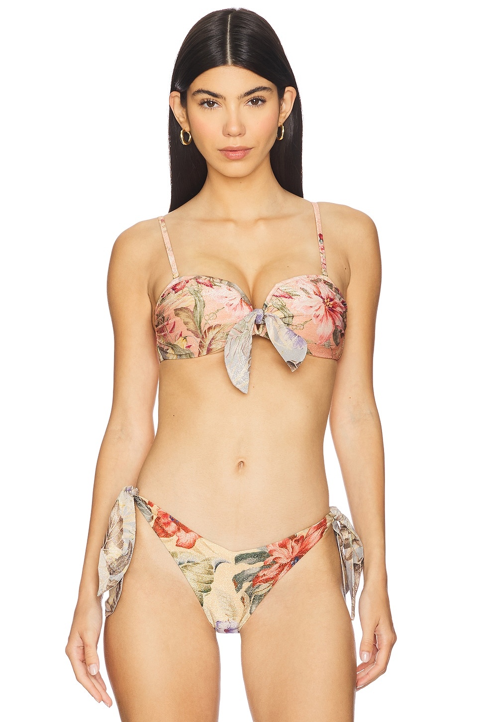 Coco Scarf Tie Bikini Top - 2