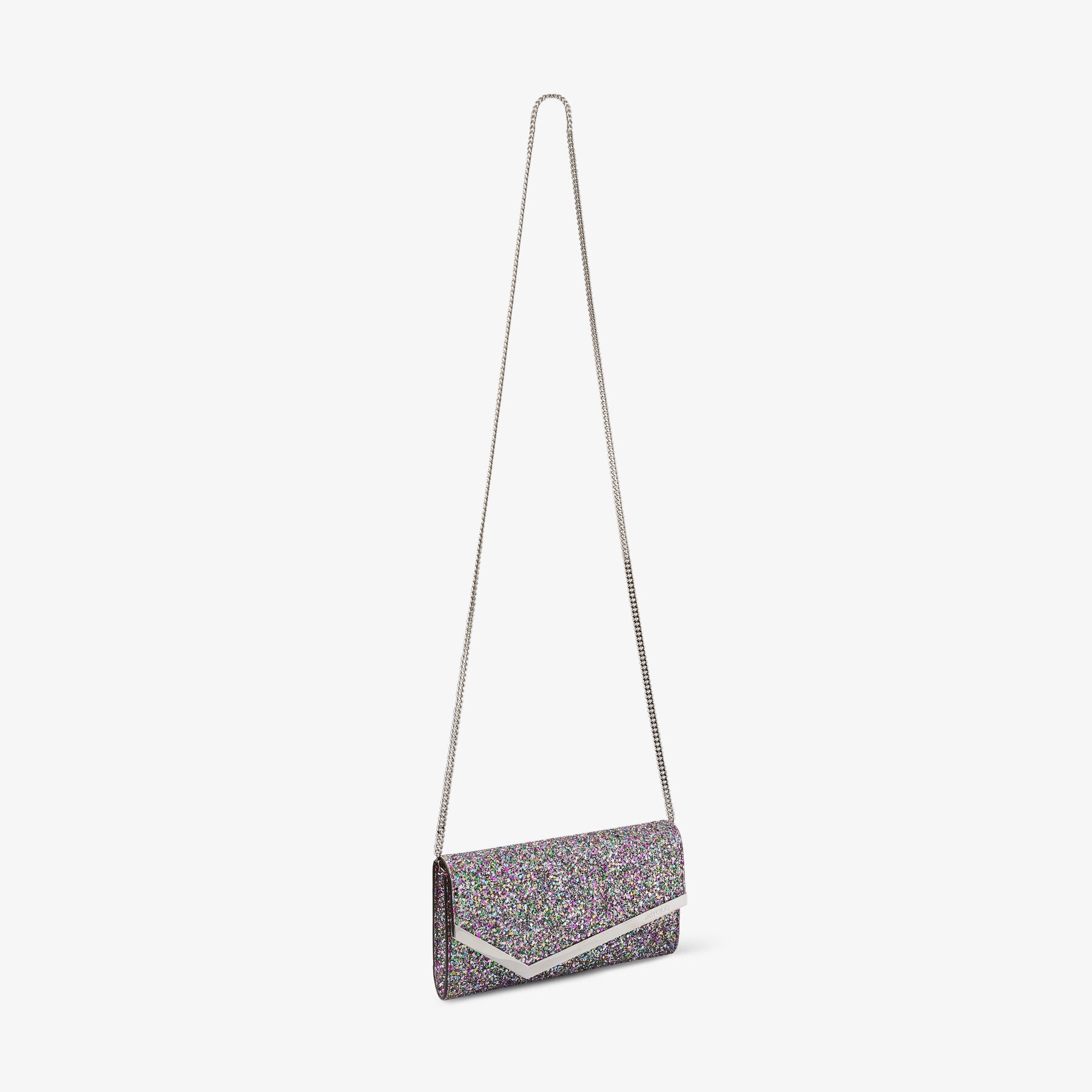 Emmie
Confetti Glitter Fabric Clutch Bag - 5