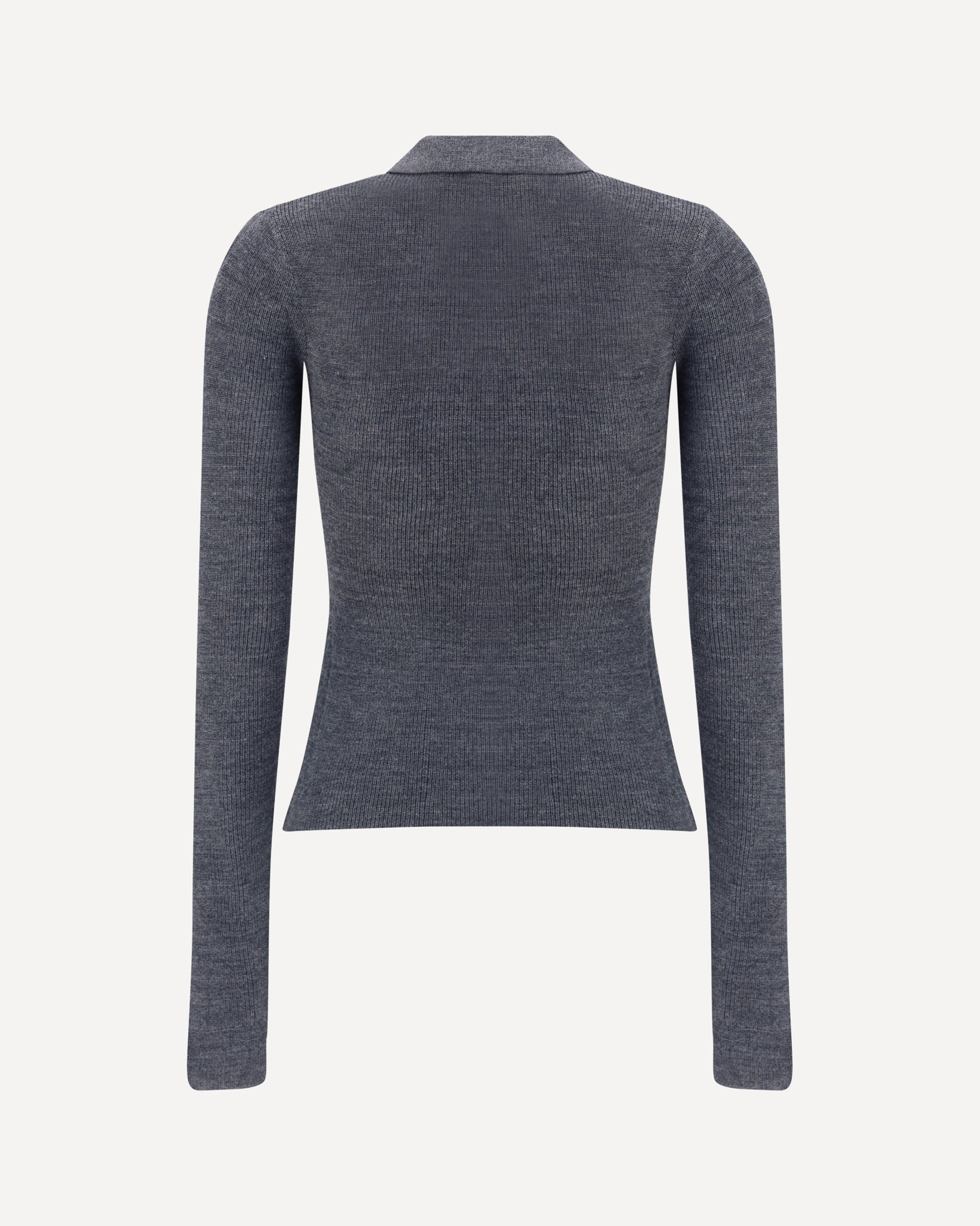 Print polo Sweater - 2