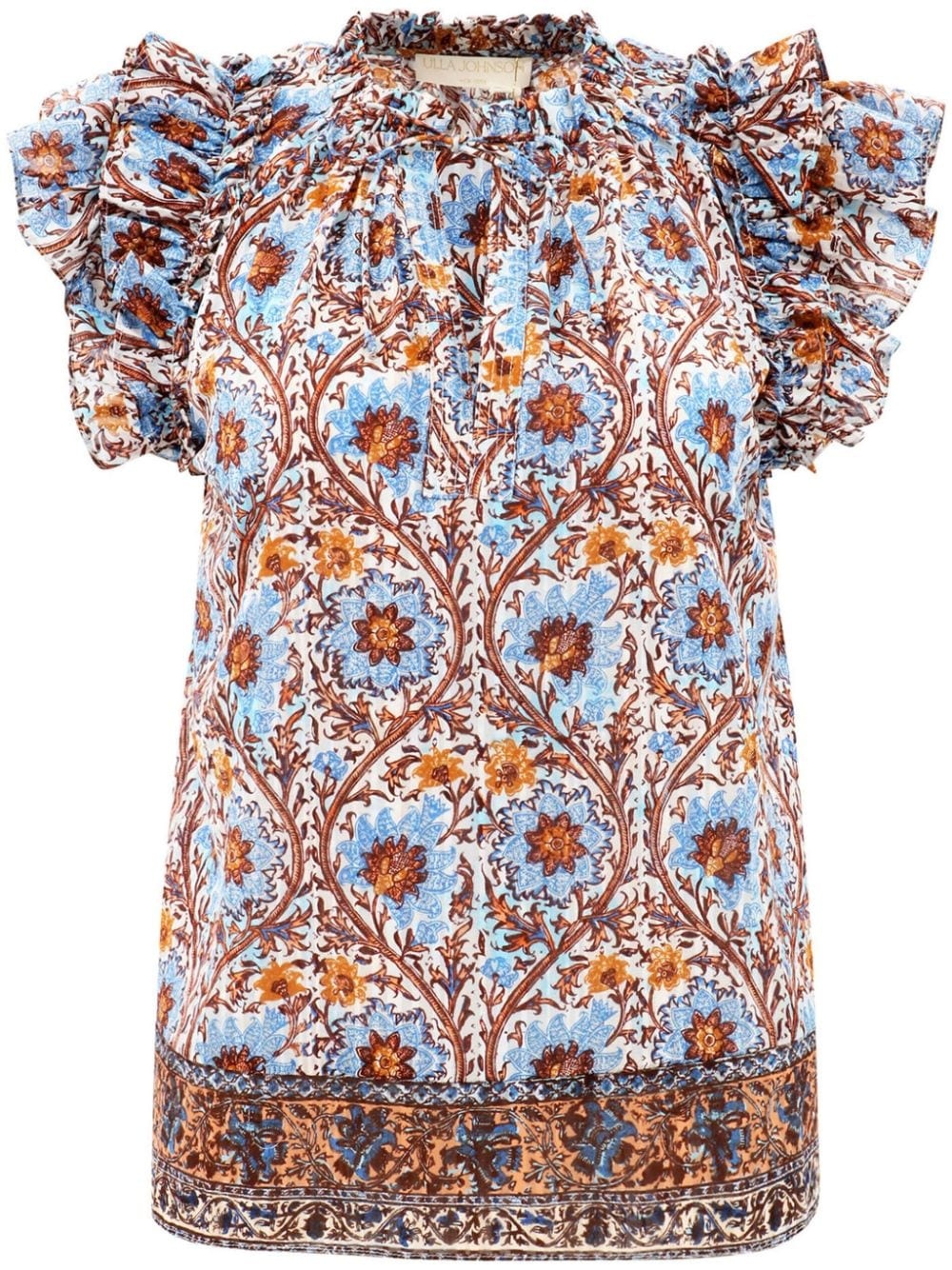 Fleur floral-print top - 1