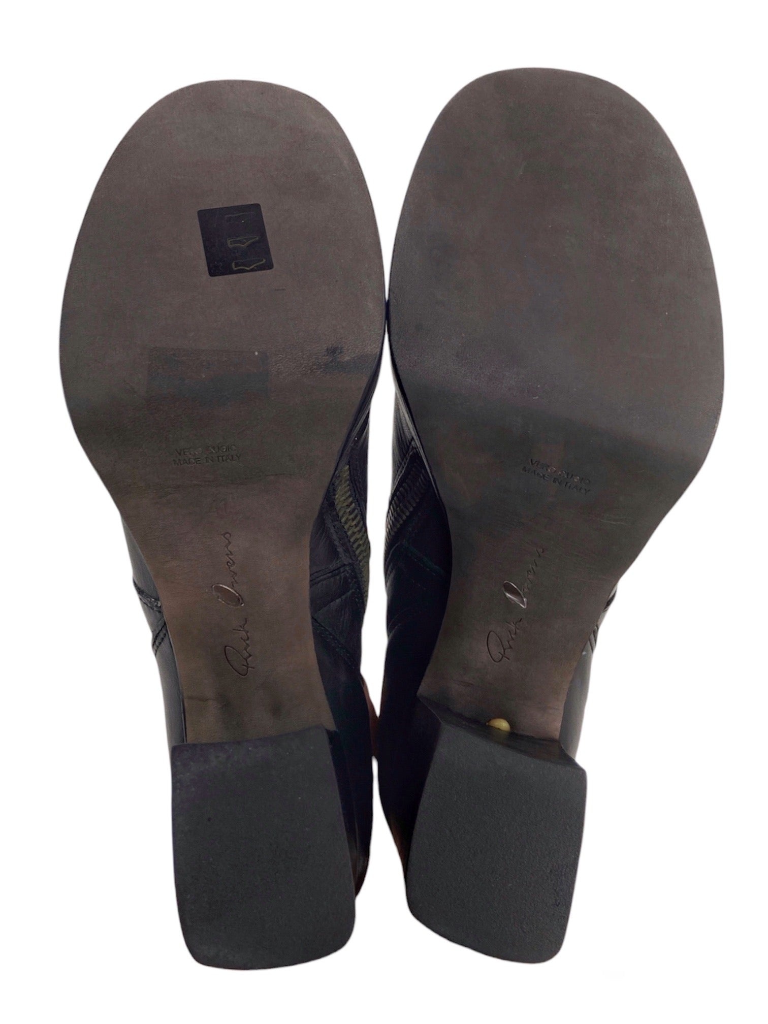 NEW Rick Owens Fall 2006 DUSTULATOR Men’s Heels 41 - 11