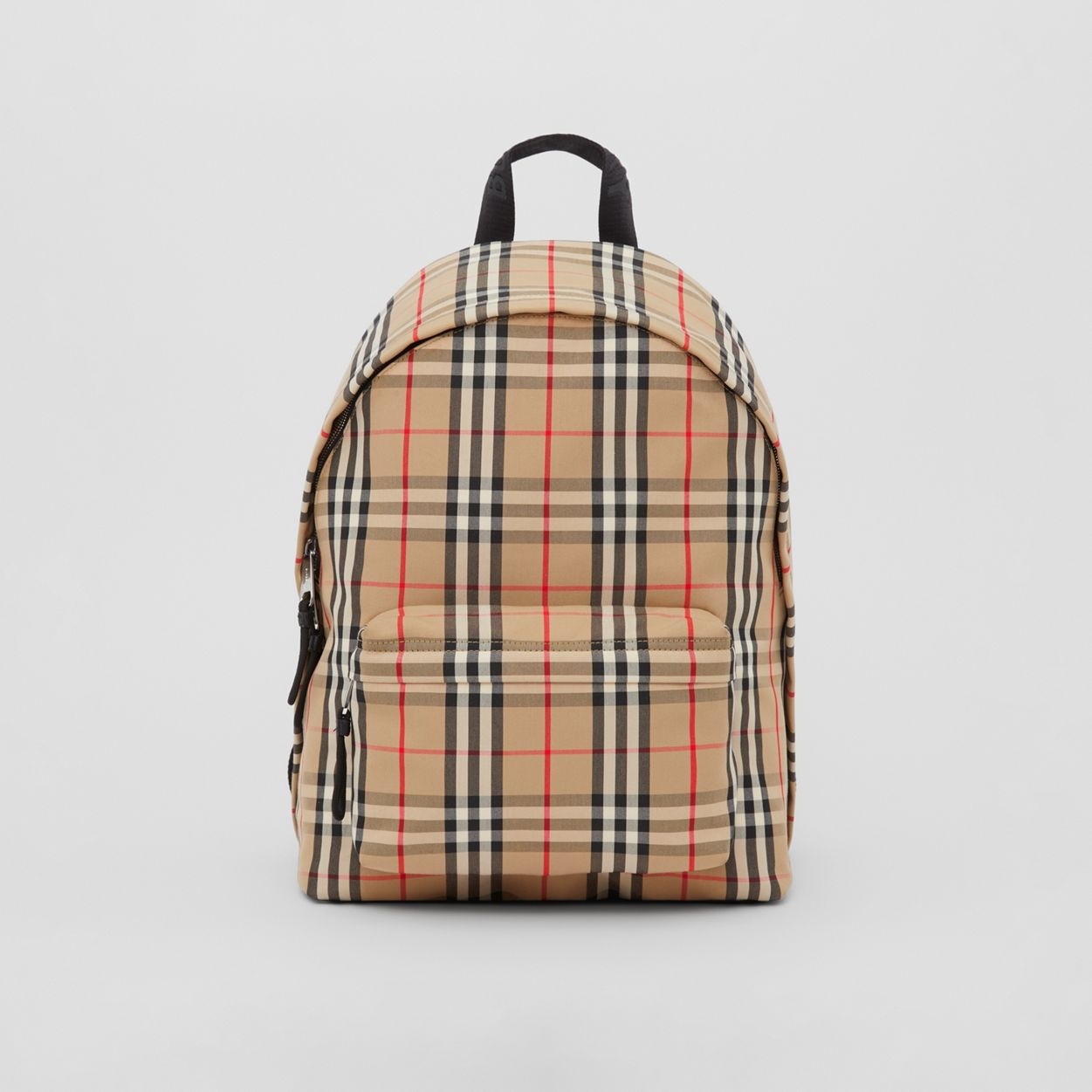 Vintage Check Nylon Backpack - 1