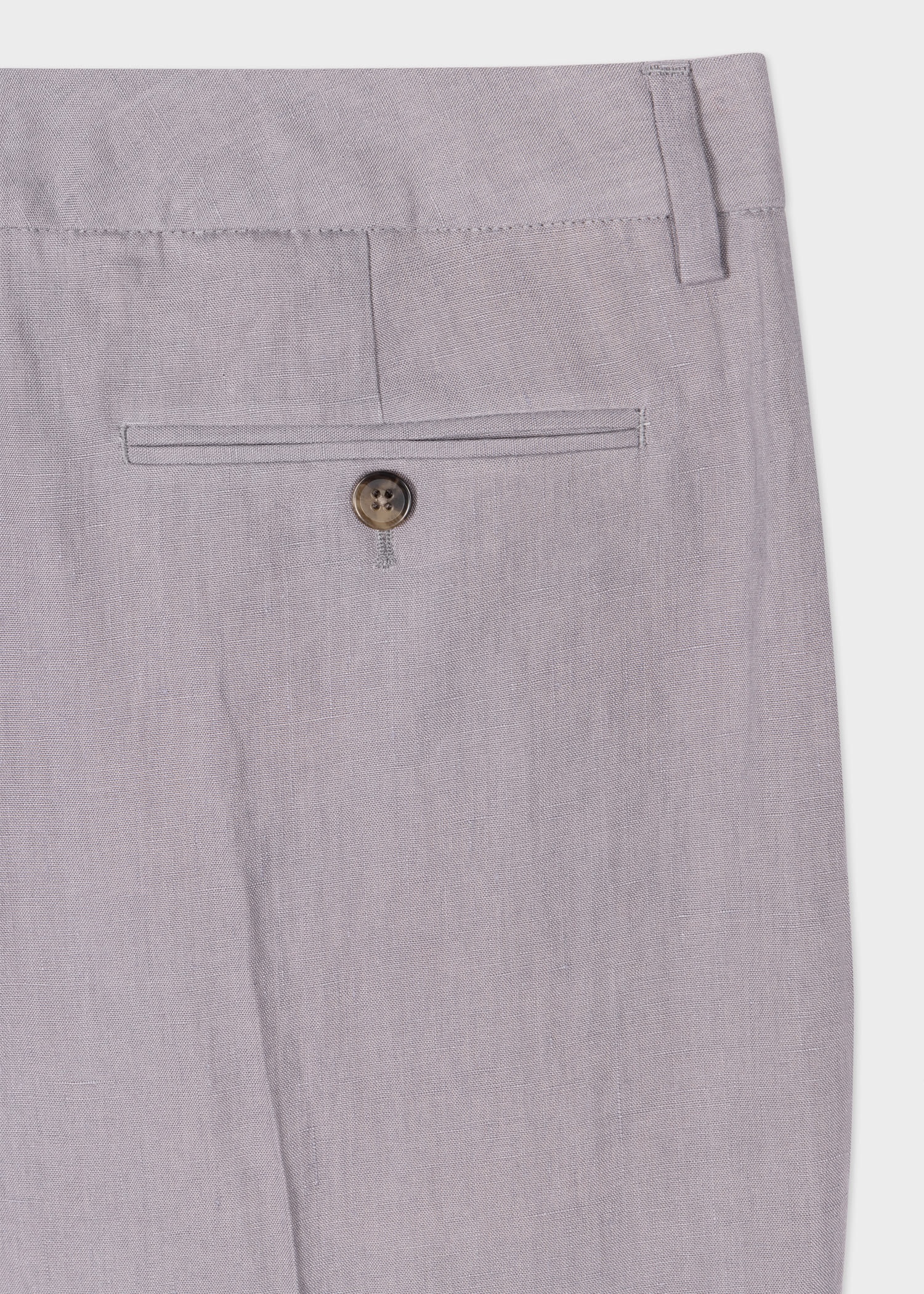 Heather Grey Linen Suit - 4