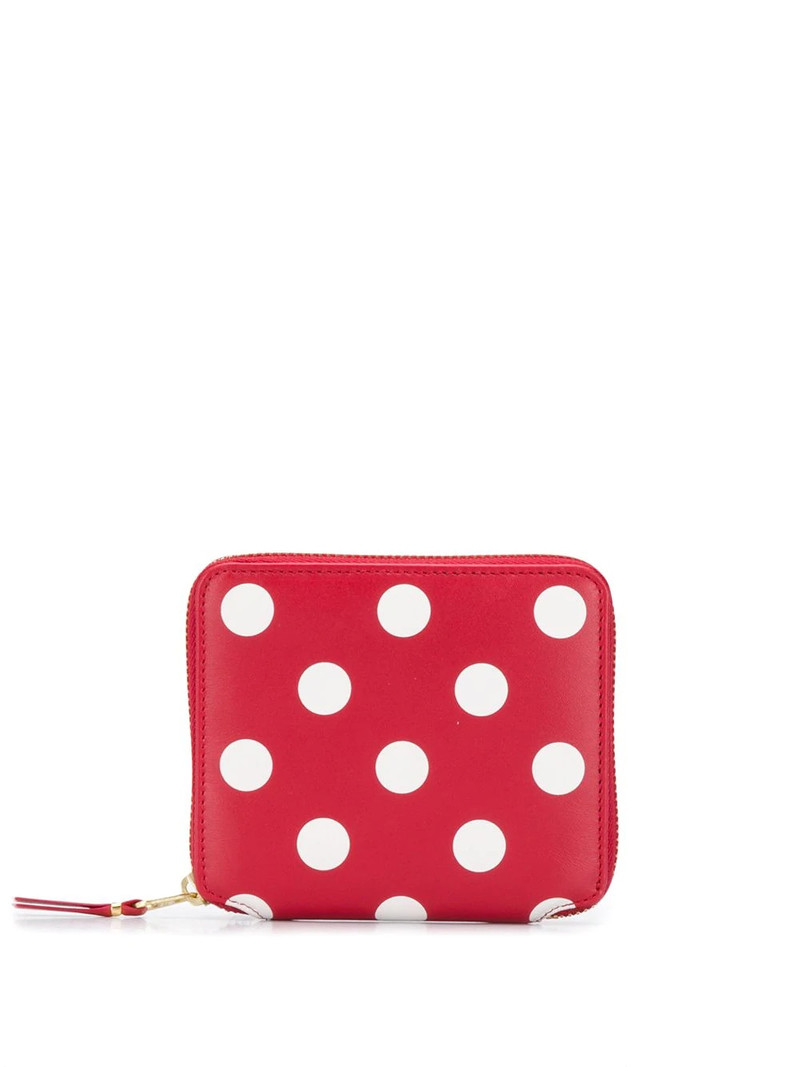 polka-dot leather wallet 1