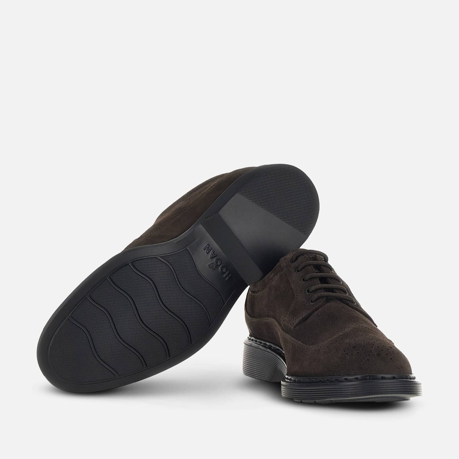 Lace Ups Hogan H576 Brown - 5