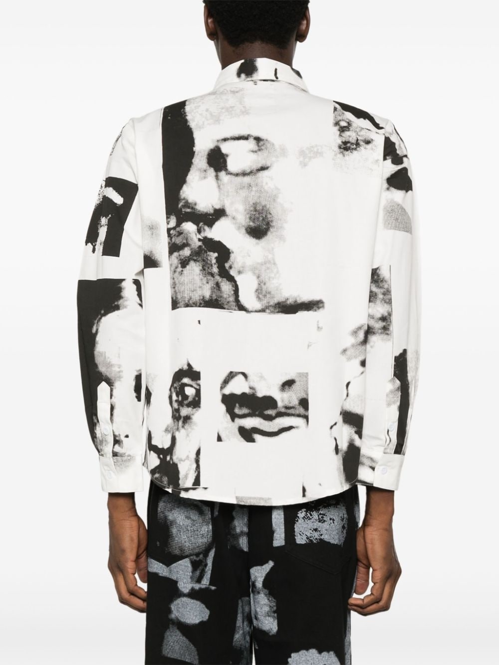 Collage Faces shirt - 4