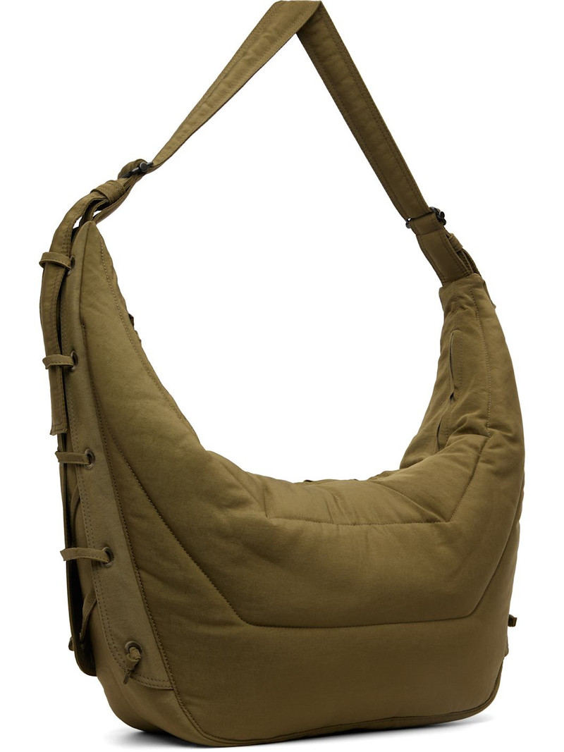 Lemaire Khaki Large Soft Game Bag outlook