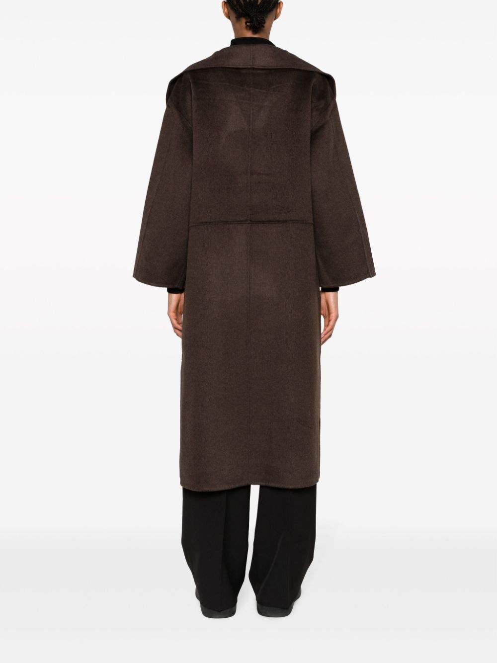 wool-blend coat - 4