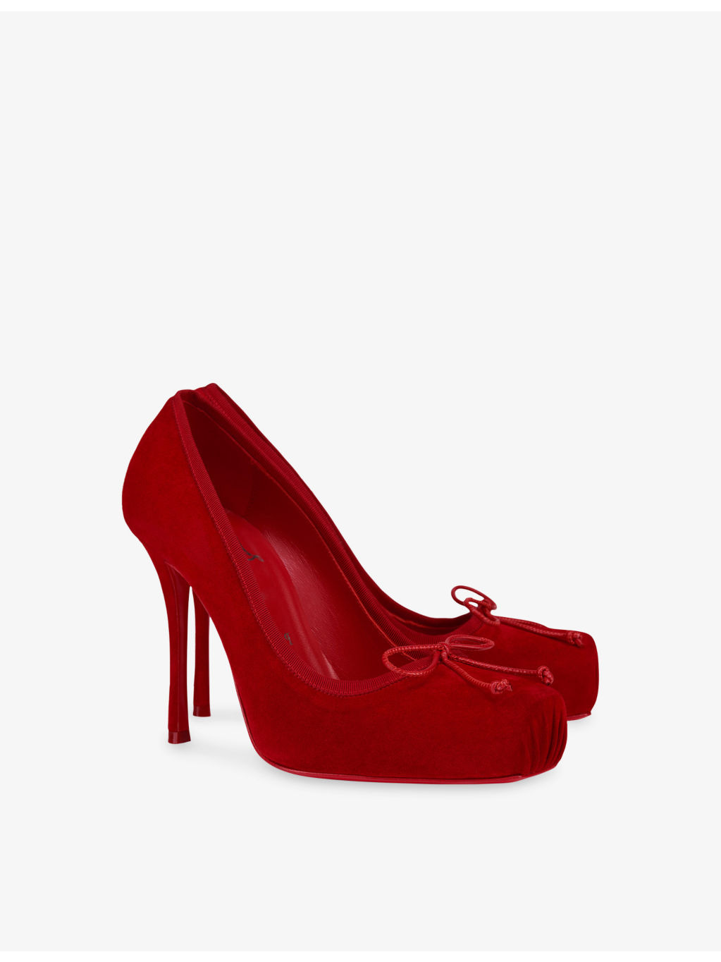 Cassia Nodo 100 Suede Heels - 4