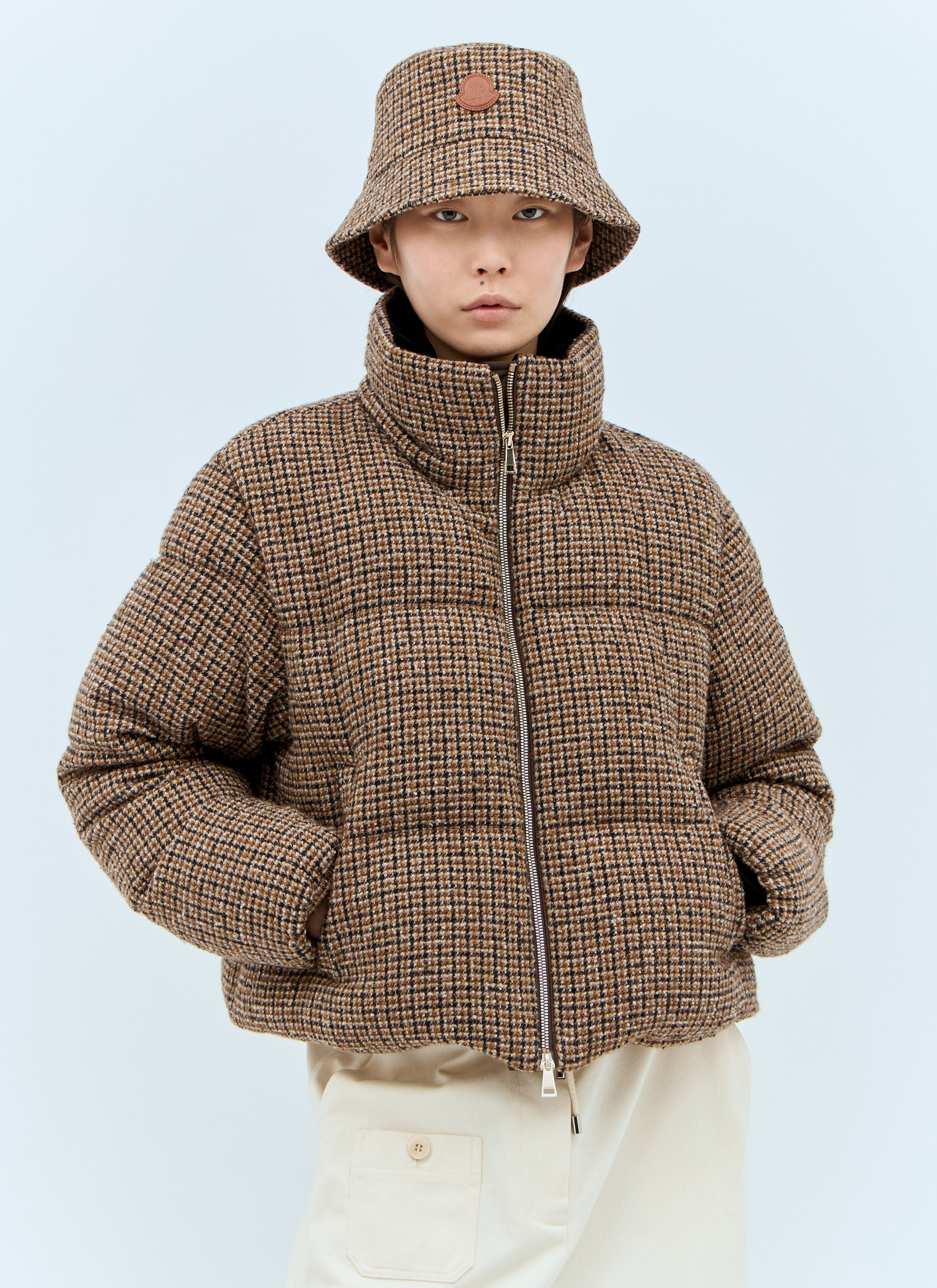 Moncler Women Tweed Bucket Hat - 2