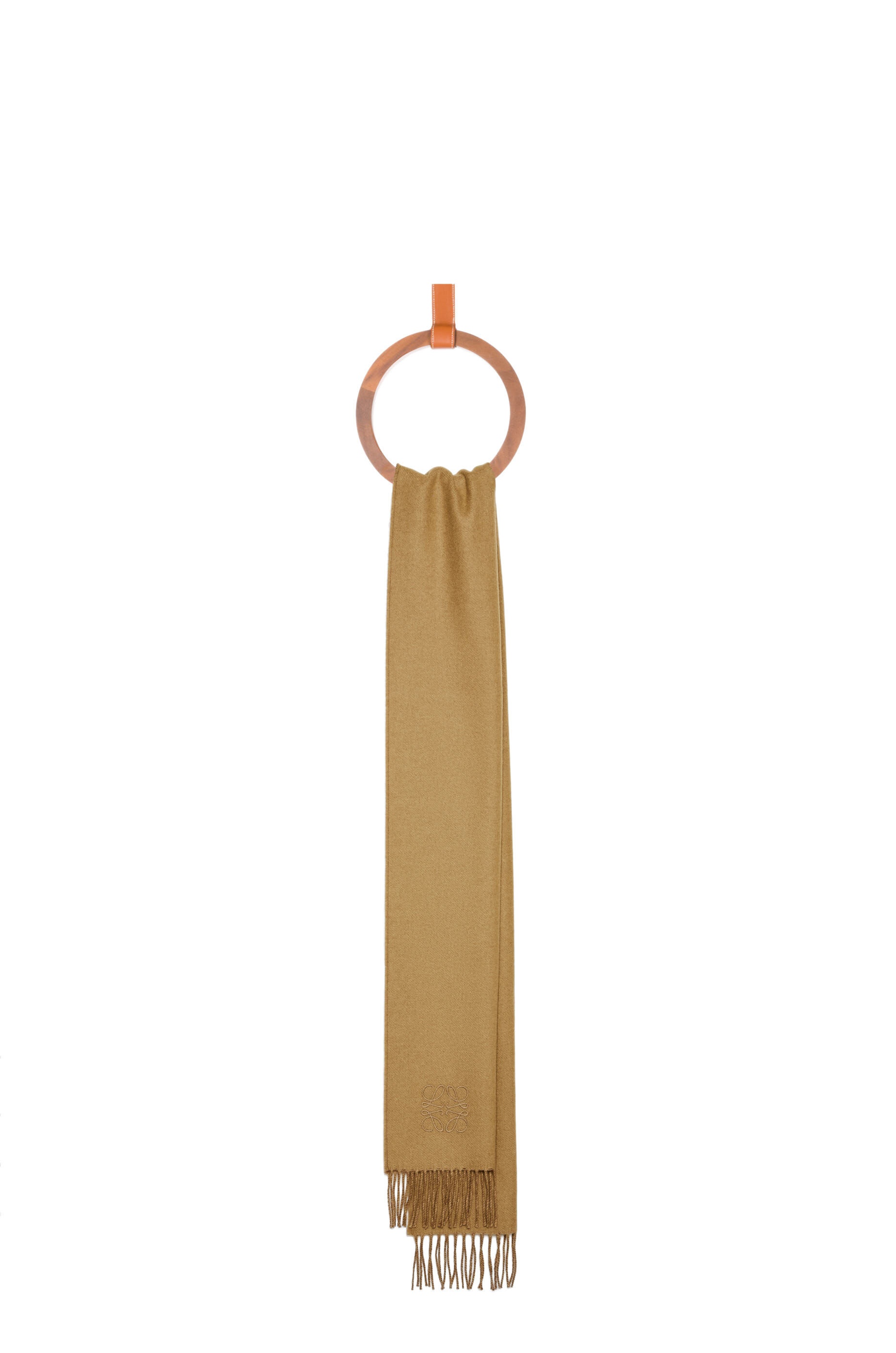 【LOEWE】Bicolour scarf in wool and cashmere Loewe Bicolour scarf in wool and cashmere | REVERSIBLE