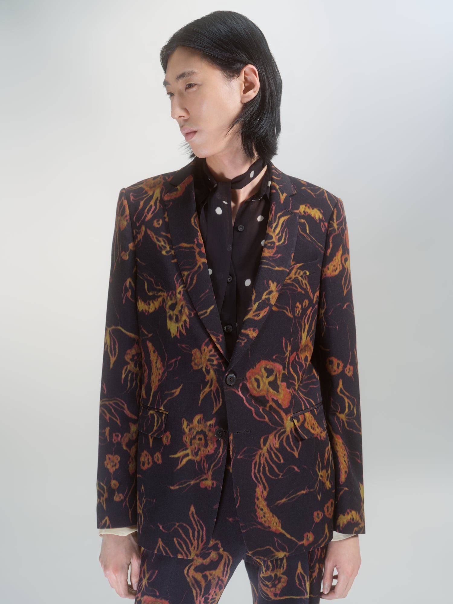 FLORAL SUIT - 7