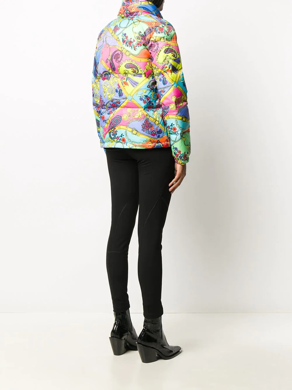 Paisley Fantasy puffer jacket - 6