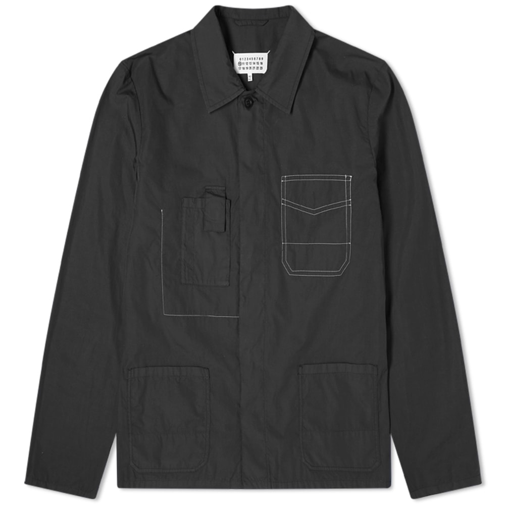 Maison Margiela 10 Ghost Pocket Garment Dyed Overshirt - 1