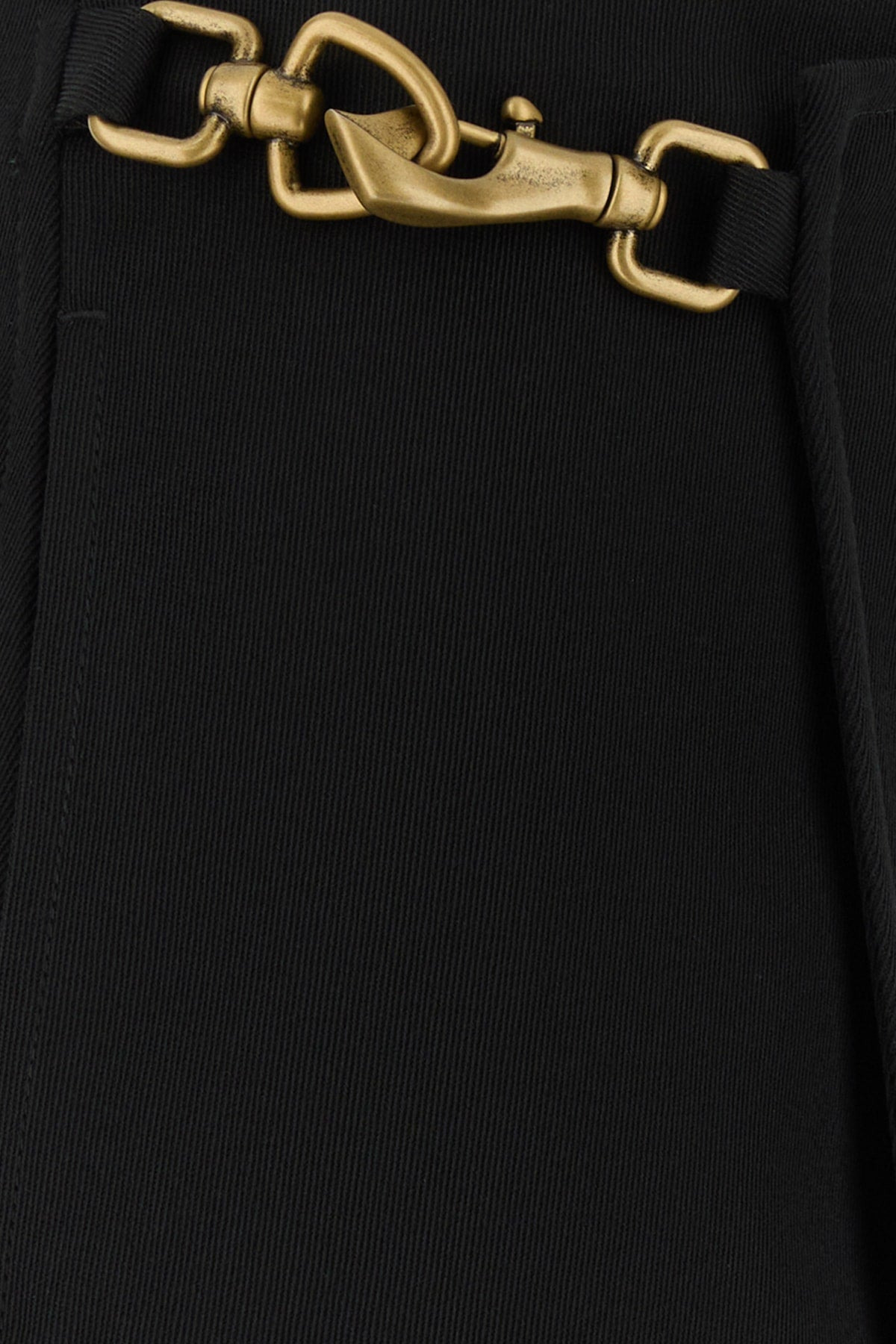Burberry Women Black Wool Mini Skirt - 3