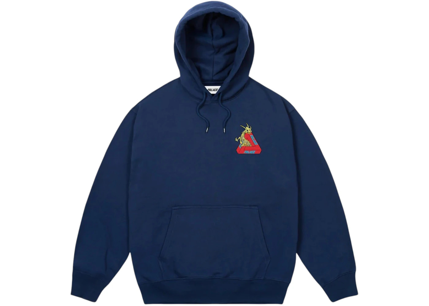 Palace Dragon Bones Tri Hood Navy - 2